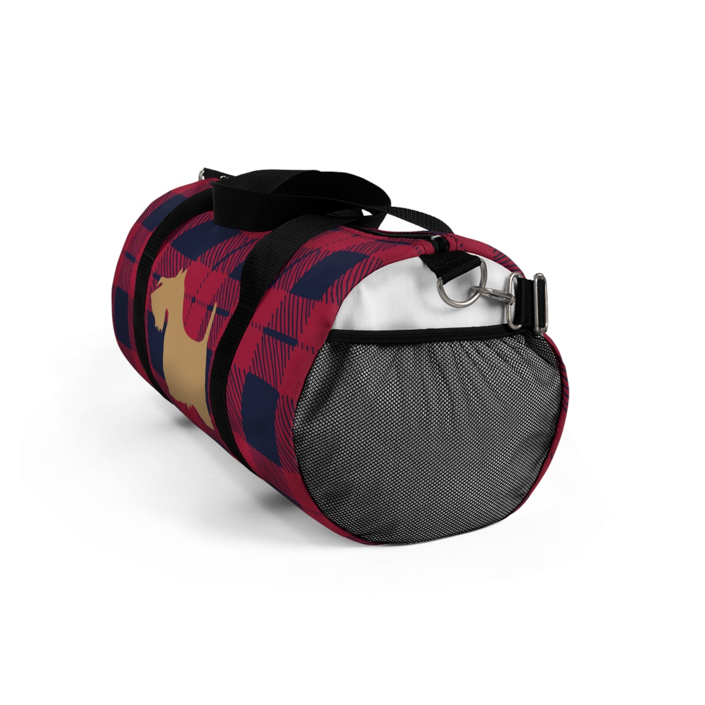 Plaid Scottish Terrier Duffel Bag - Perfect for Travel, Gym, Pet Owners, Gifts, and Weekenders