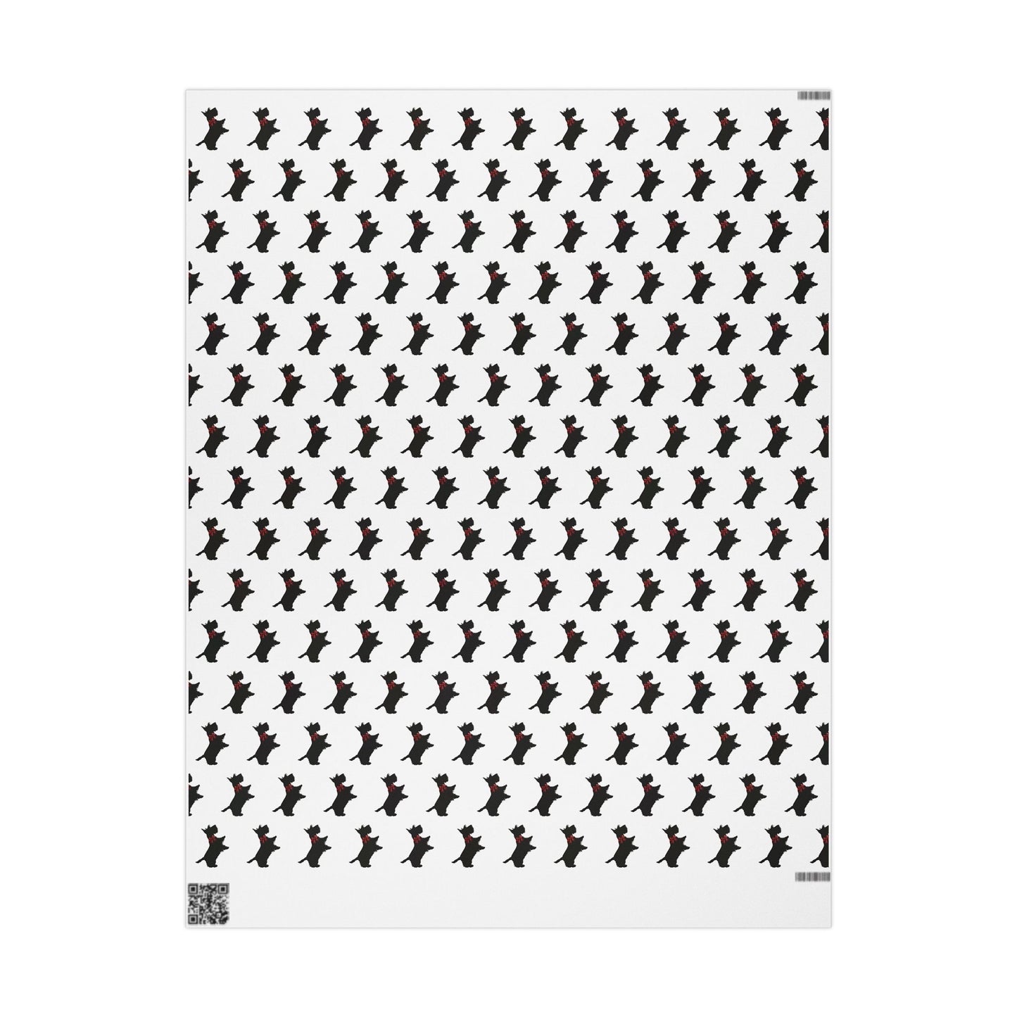 Scottish Terrier Wrapping Paper, Scottie Dog Gift Wrap, Unique Decorative Paper, Eco-friendly Packaging, Party Supplies, Wrapping Essentials, Holiday Gift Wrap