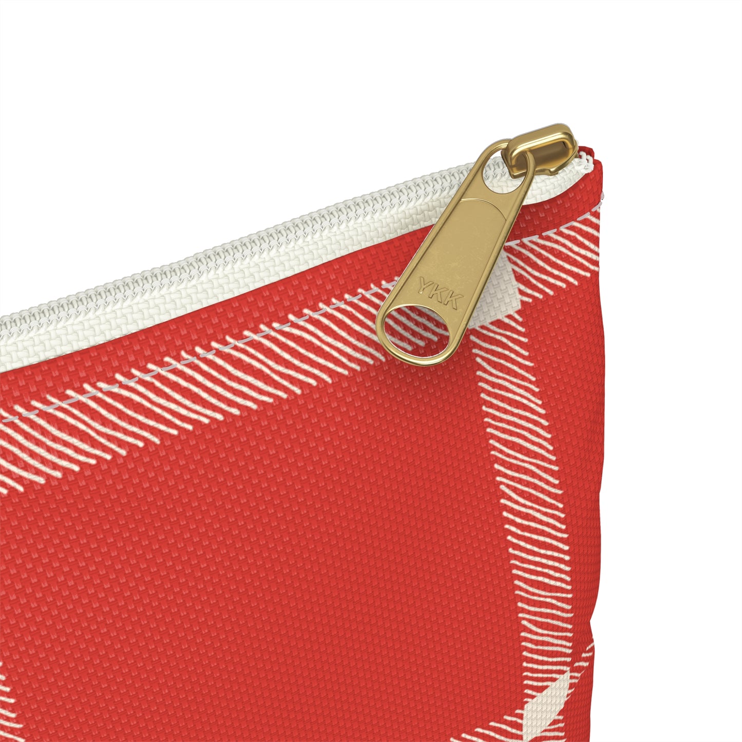 Scottish Terrier Accessory Pouch, Pet Lover Gift, Dog Travel Bag, Stylish Makeup Case, Plaid Organizer