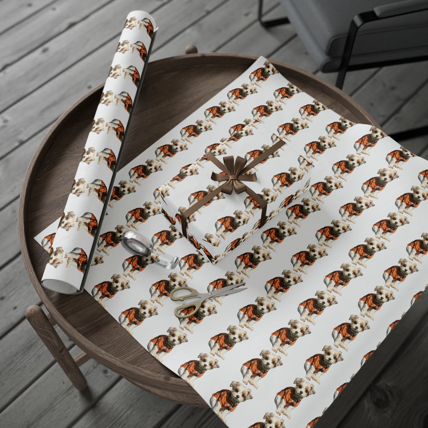 Tucker Personalized Wrapping Paper