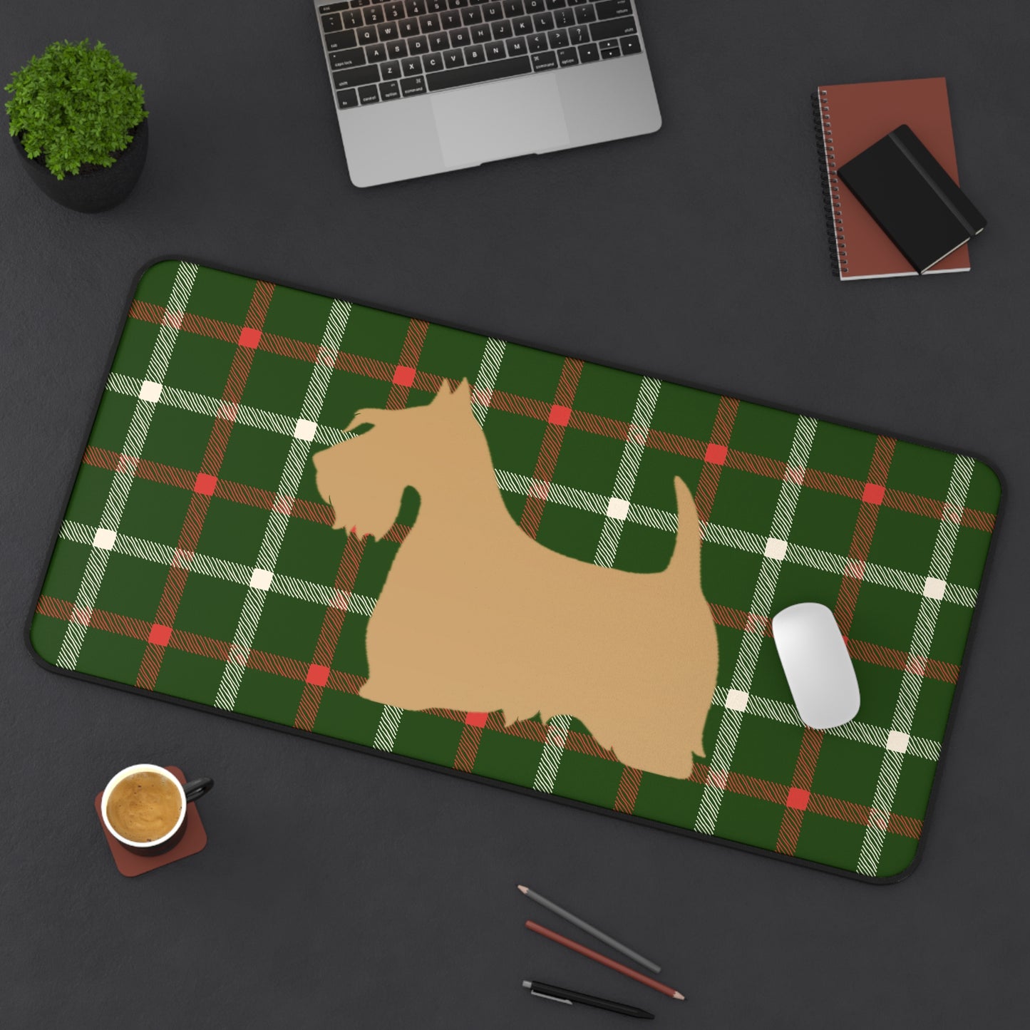 Scottish Terrier Desk Mat - Pet Lover Gift, Home Office Decor, Dog-Themed Desk Accessories, Personalized Gift, Animal Lover's Mat