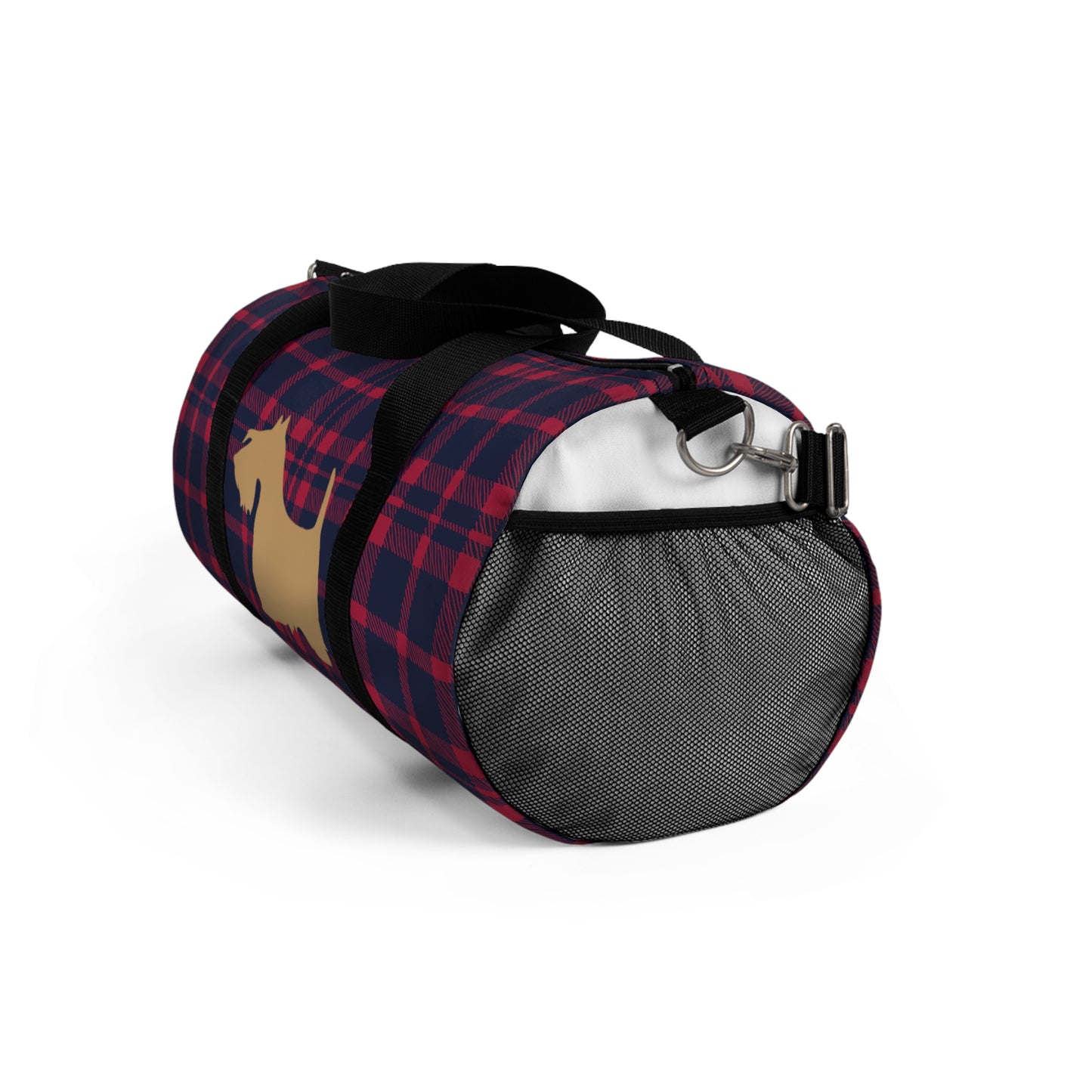 Plaid Scottish Terrier Duffel Bag - Perfect for Travel, Gym, Pet Owners, Gifts, and Weekenders