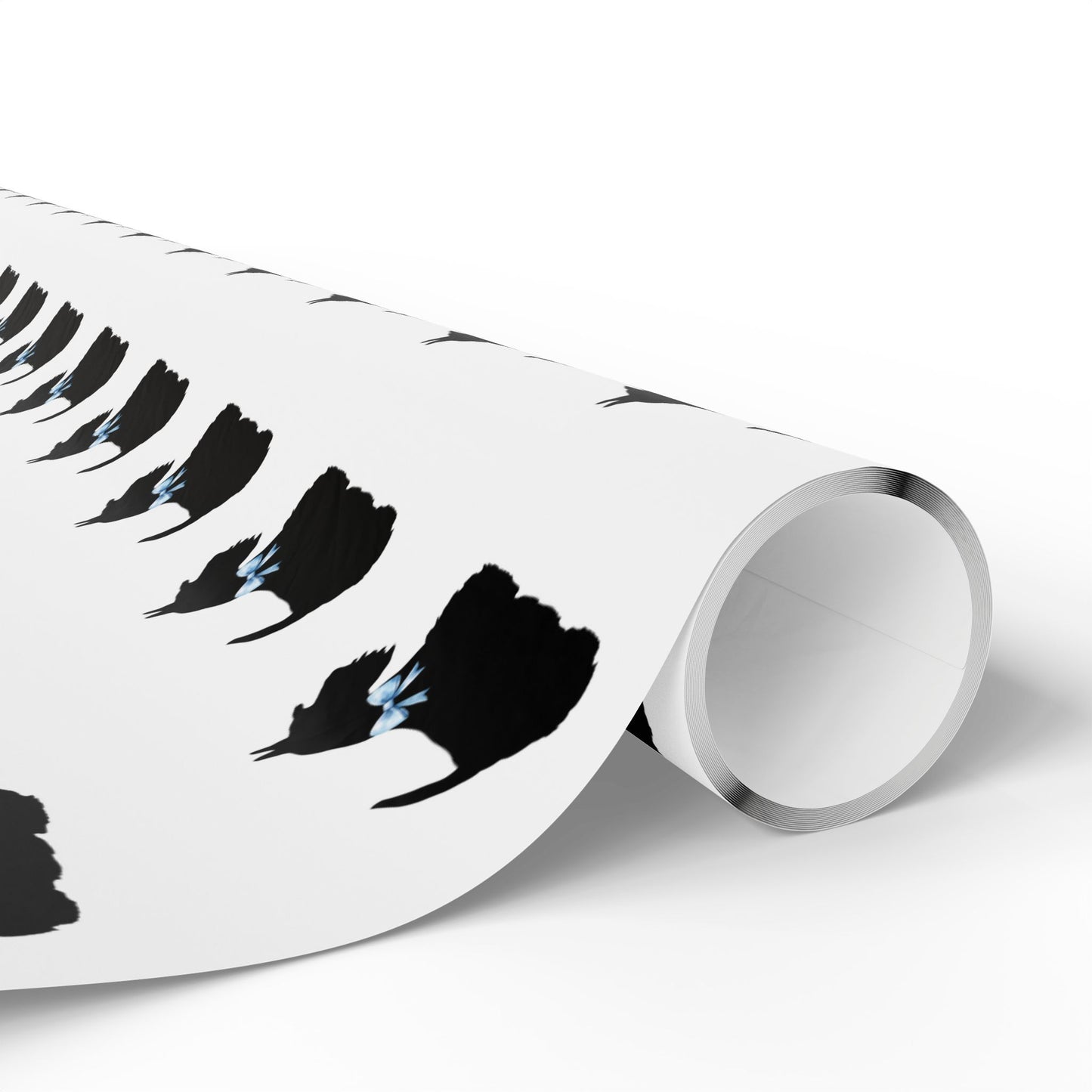 Wrapping Paper - Scottish Terrier with Blue Bow