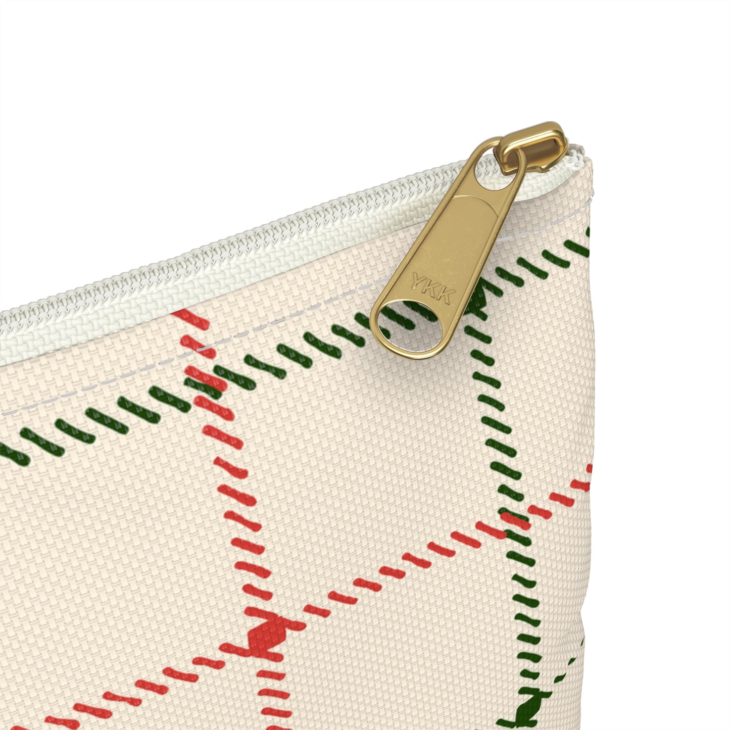 Scottish Terrier Accessory Pouch, Pet Lover Gift, Dog Travel Bag, Stylish Makeup Case, Plaid Organizer