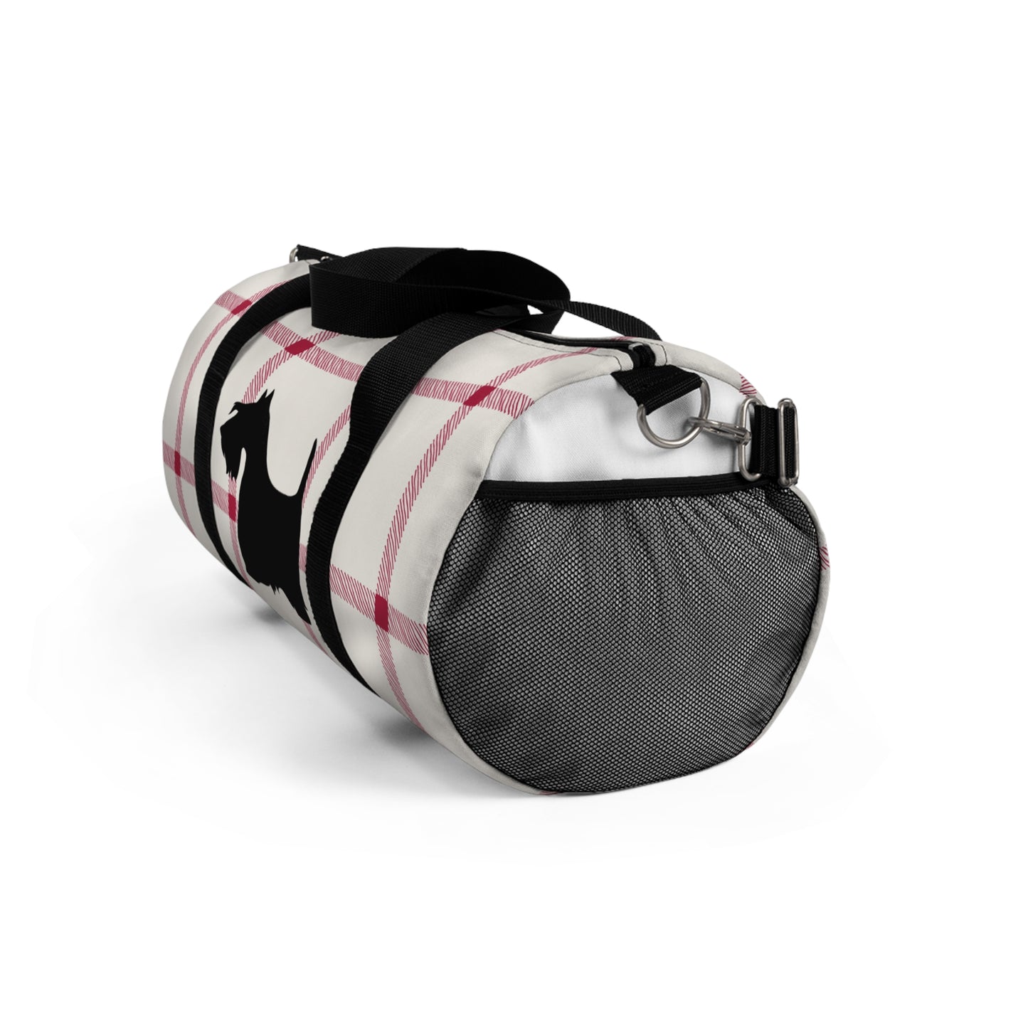 Plaid Scottish Terrier Duffel Bag - Perfect for Travel, Gym, Pet Owners, Gifts, and Weekenders
