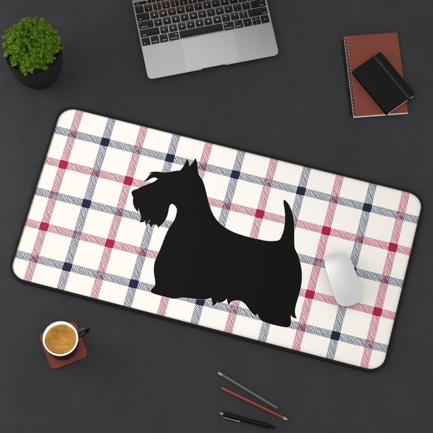 Scottish Terrier Desk Mat - Pet Lover Gift, Home Office Decor, Dog-Themed Desk Accessories, Personalized Gift, Animal Lover's Mat
