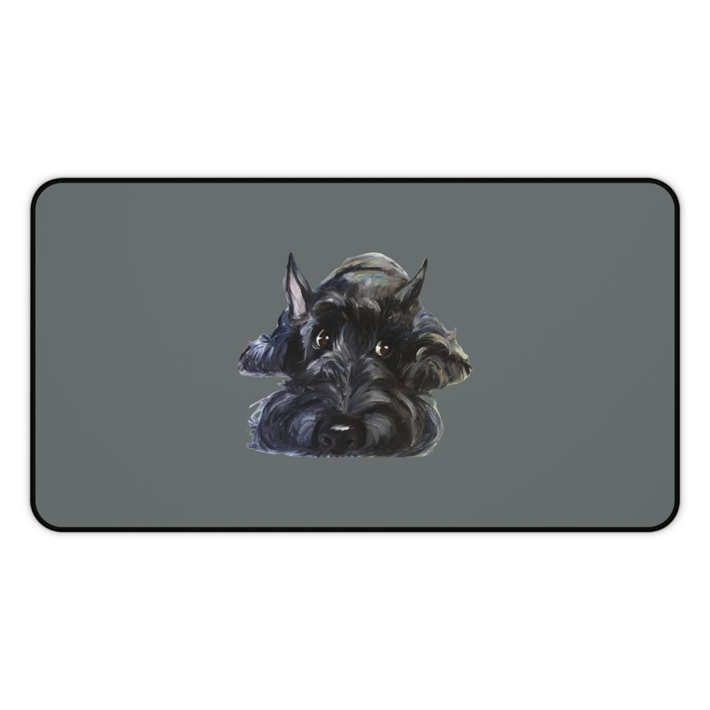 Scottish Terrier Desk Mat - Pet Lover Gift, Home Office Decor, Dog-Themed Desk Accessories, Personalized Gift, Animal Lover's Mat