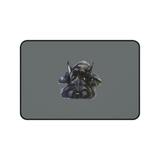 Scottish Terrier Desk Mat - Pet Lover Gift, Home Office Decor, Dog-Themed Desk Accessories, Personalized Gift, Animal Lover's Mat