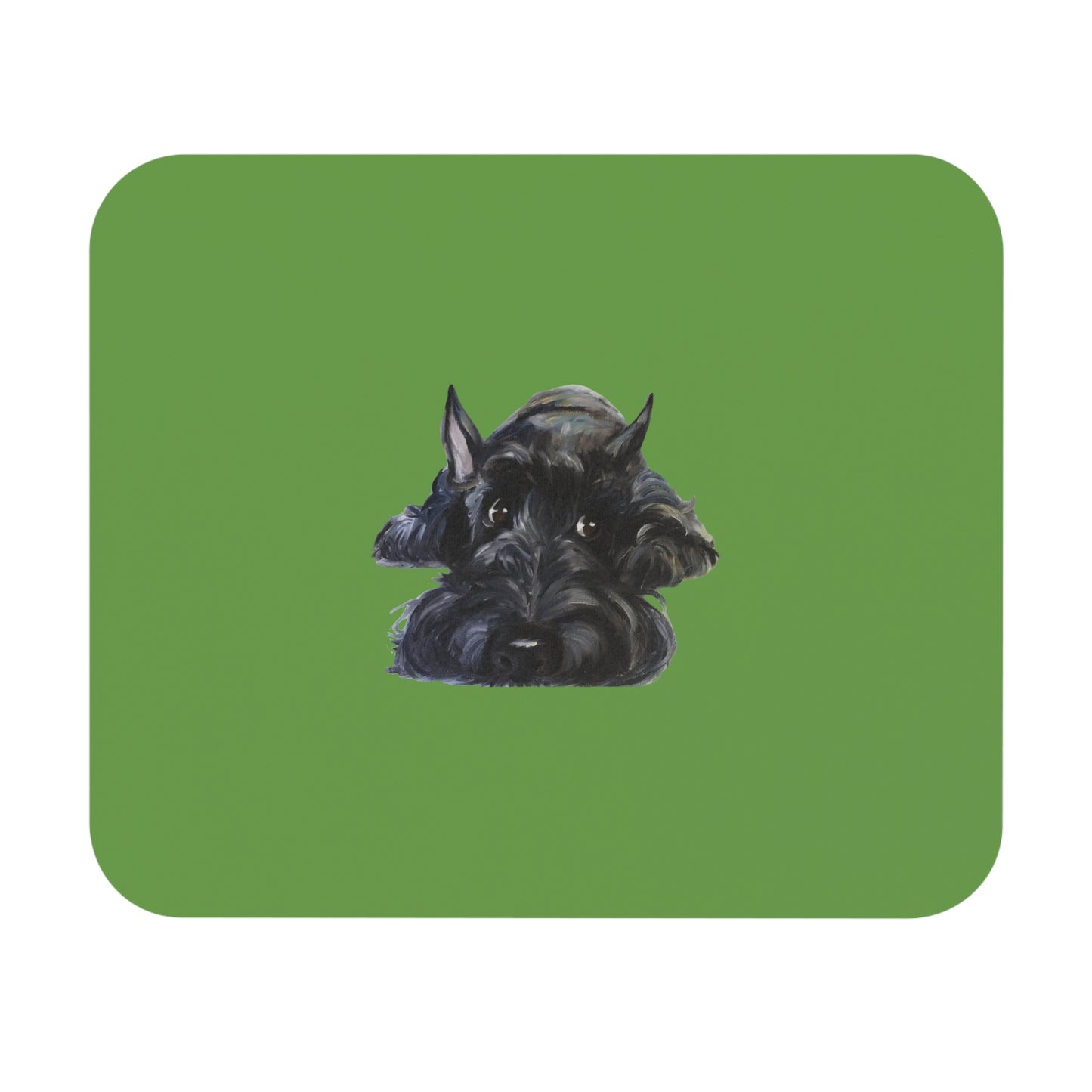 Scottish Terrier Mouse Pad | Cute Dog Lover Gift | Office Decor | Stationery | Pet Themed Home Office Accessories | Animal Lover Merchandise