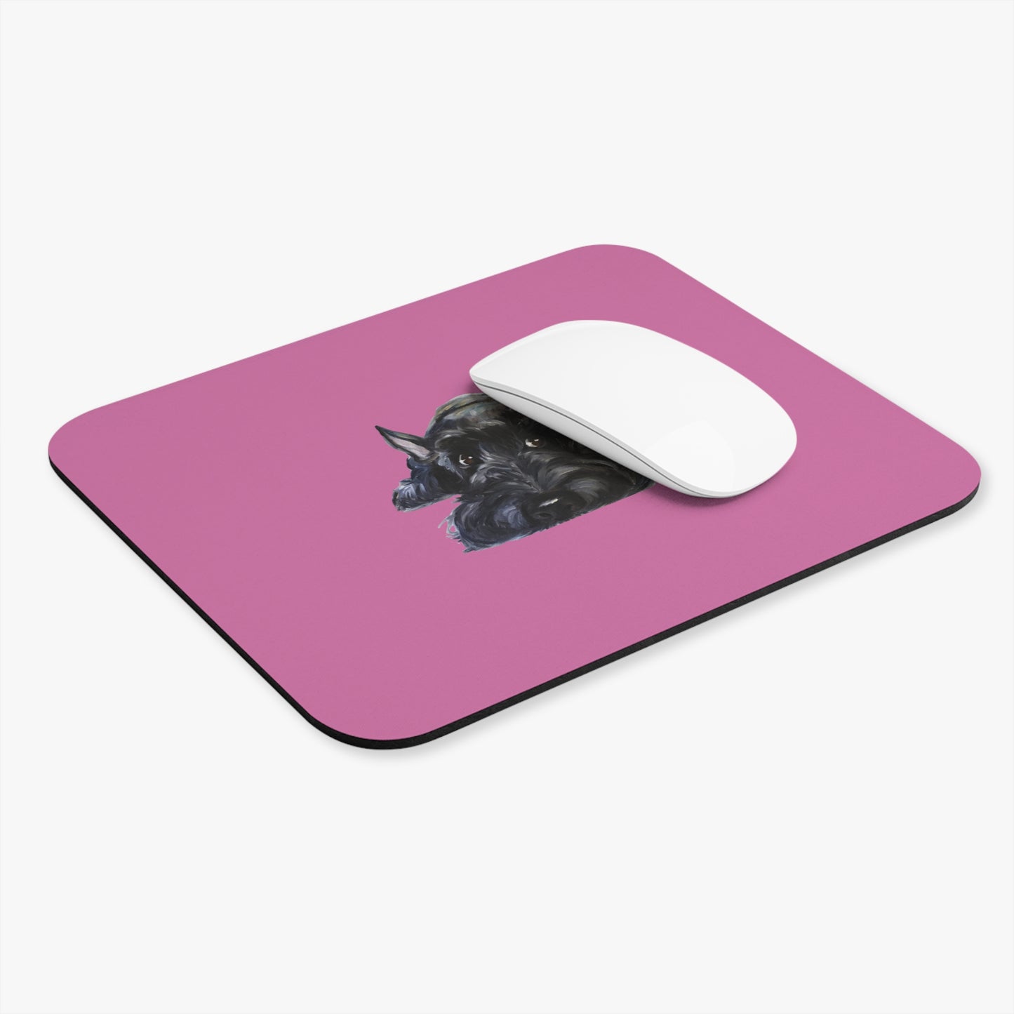 Scottish Terrier Mouse Pad | Cute Dog Lover Gift | Office Decor | Stationery | Pet Themed Home Office Accessories | Animal Lover Merchandise