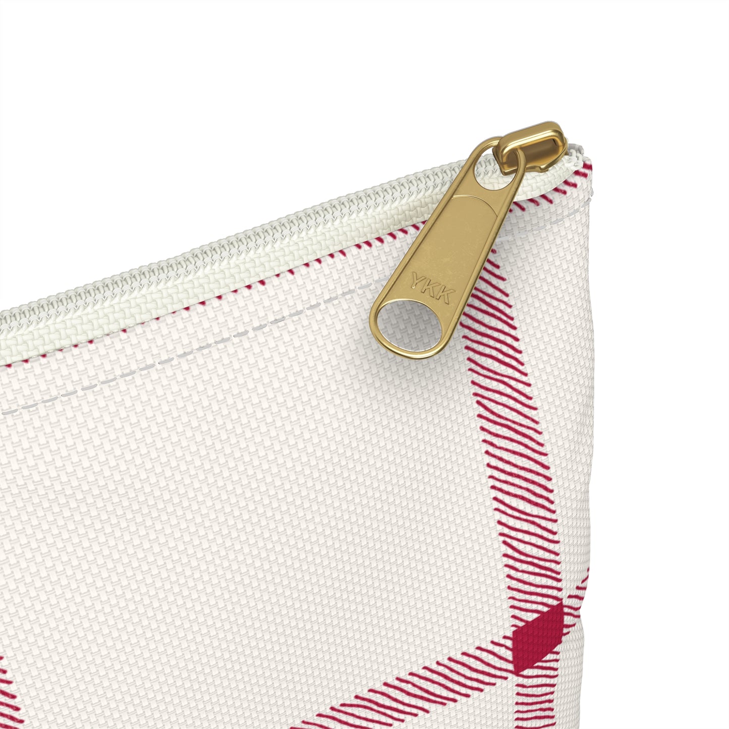 Scottish Terrier Accessory Pouch, Pet Lover Gift, Dog Travel Bag, Stylish Makeup Case, Plaid Organizer