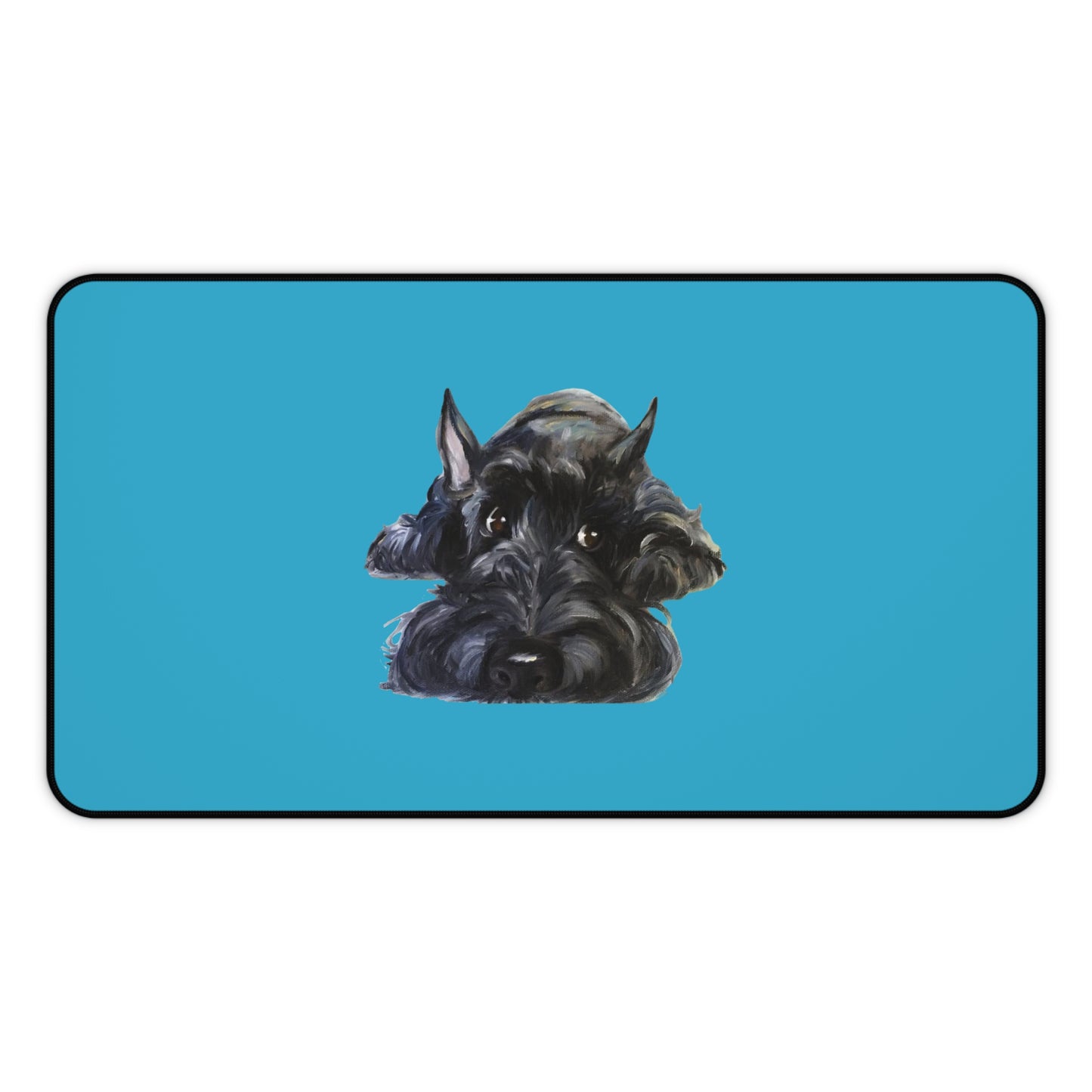 Scottish Terrier Desk Mat - Pet Lover Gift, Home Office Decor, Dog-Themed Desk Accessories, Personalized Gift, Animal Lover's Mat