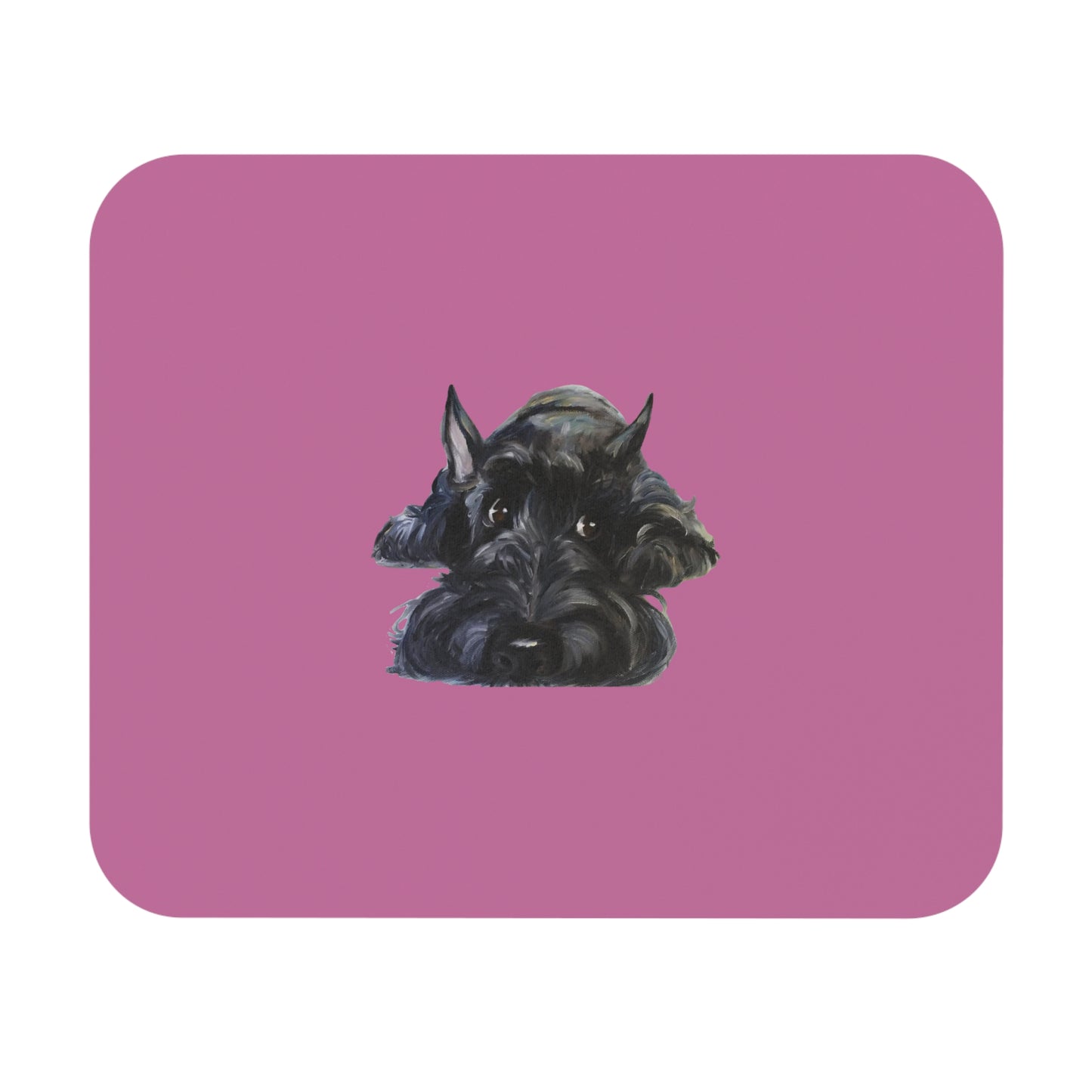 Scottish Terrier Mouse Pad | Cute Dog Lover Gift | Office Decor | Stationery | Pet Themed Home Office Accessories | Animal Lover Merchandise