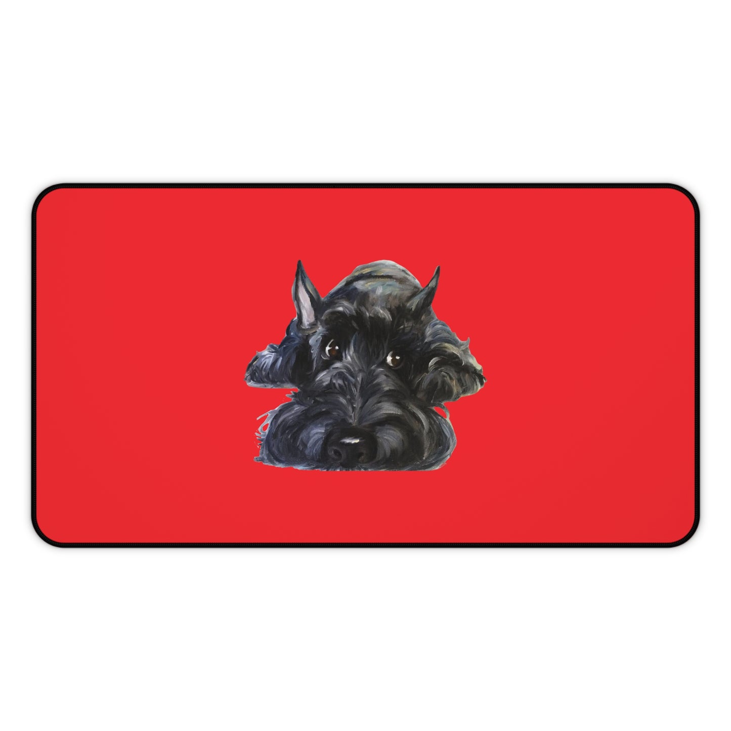 Scottish Terrier Desk Mat - Pet Lover Gift, Home Office Decor, Dog-Themed Desk Accessories, Personalized Gift, Animal Lover's Mat