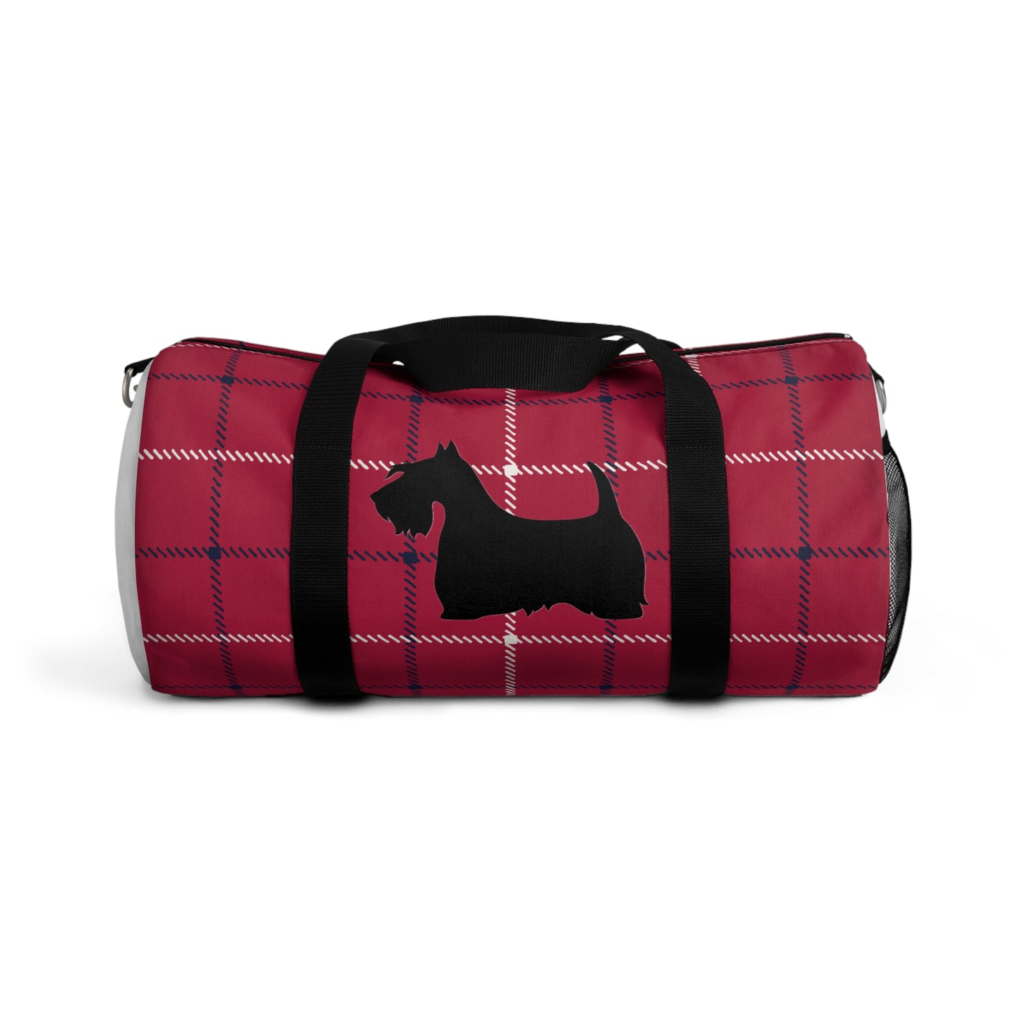Plaid Scottish Terrier Duffel Bag - Perfect for Travel, Gym, Pet Owners, Gifts, and Weekenders