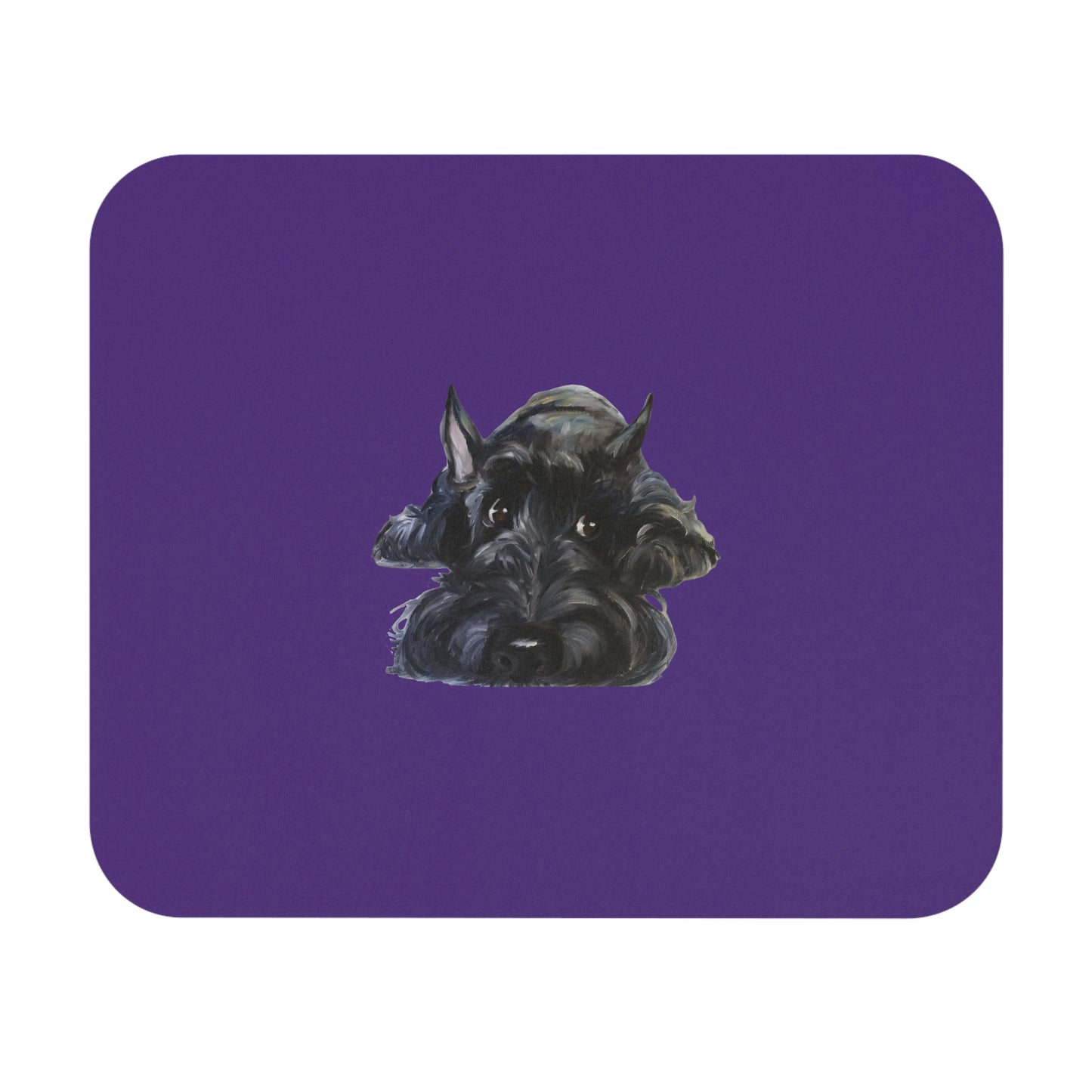 Scottish Terrier Mouse Pad | Cute Dog Lover Gift | Office Decor | Stationery | Pet Themed Home Office Accessories | Animal Lover Merchandise