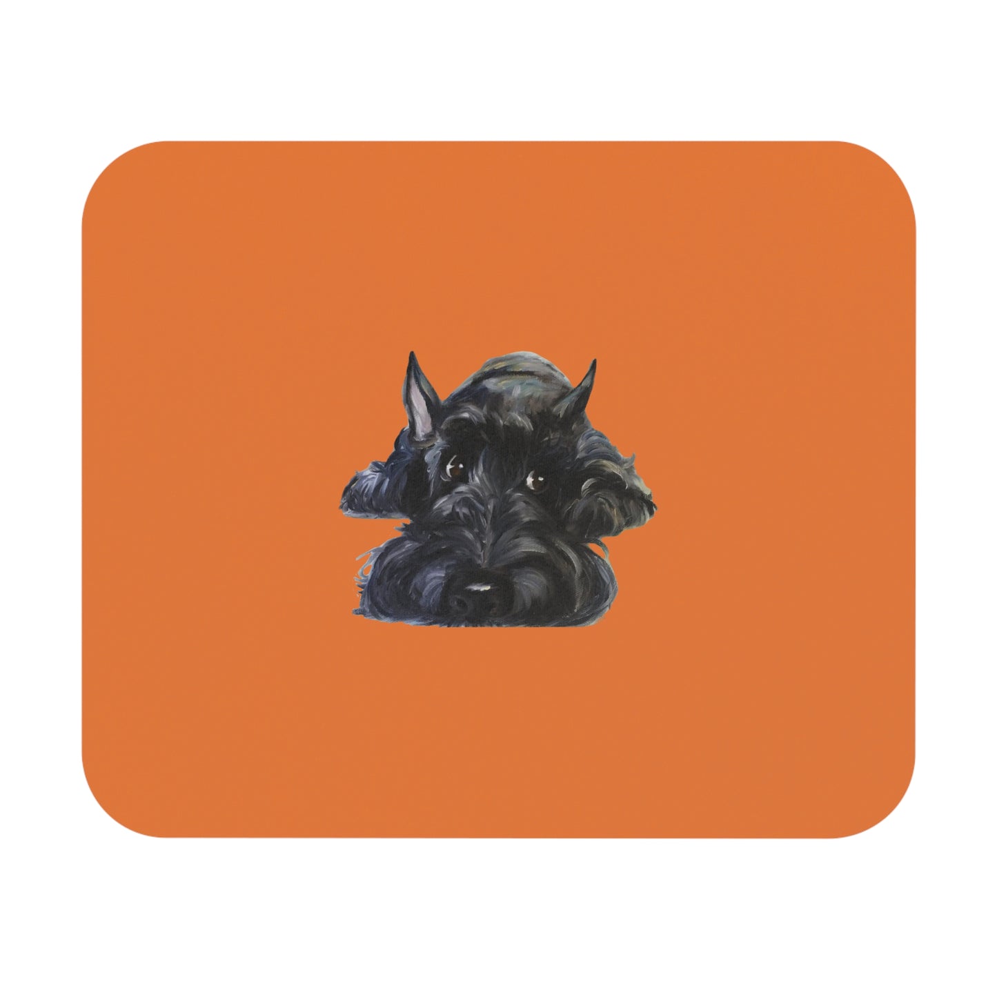 Scottish Terrier Mouse Pad | Cute Dog Lover Gift | Office Decor | Stationery | Pet Themed Home Office Accessories | Animal Lover Merchandise