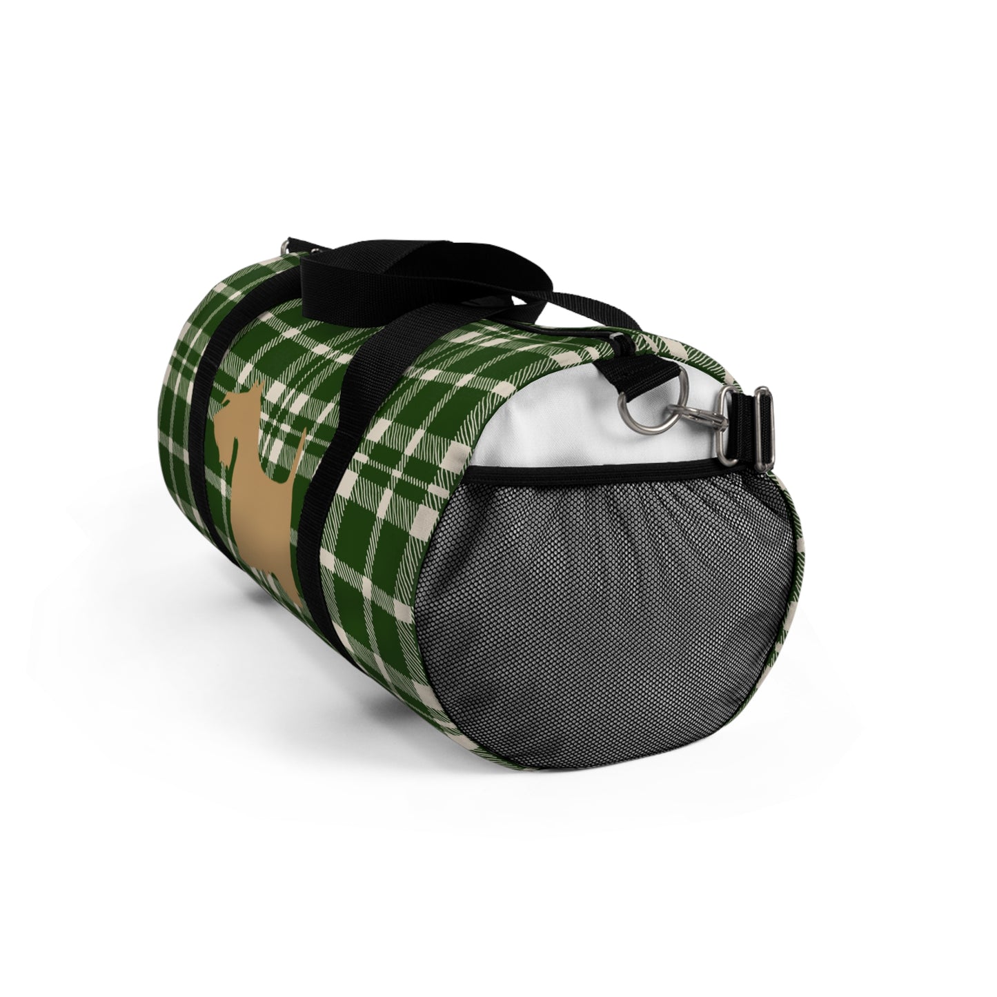 Plaid Scottish Terrier Duffel Bag - Perfect for Travel, Gym, Pet Owners, Gifts, and Weekenders