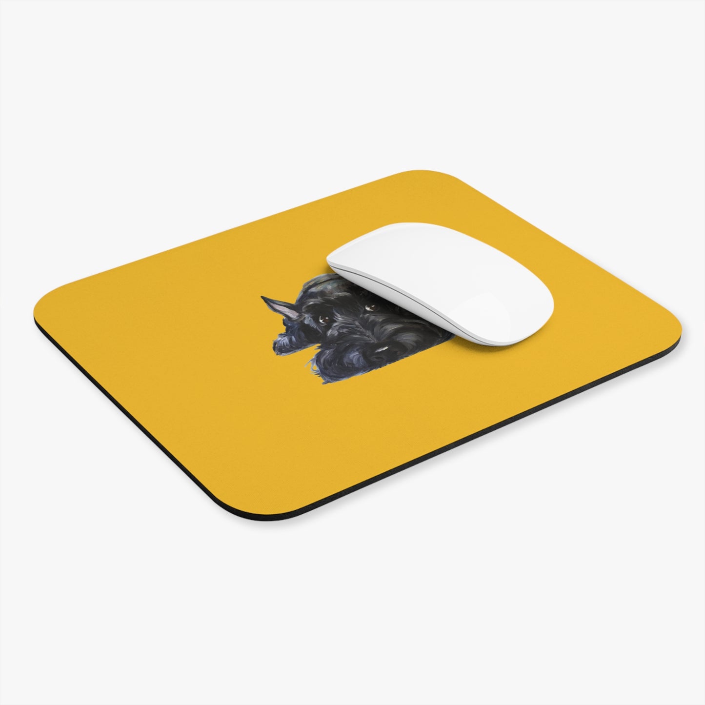 Scottish Terrier Mouse Pad | Cute Dog Lover Gift | Office Decor | Stationery | Pet Themed Home Office Accessories | Animal Lover Merchandise