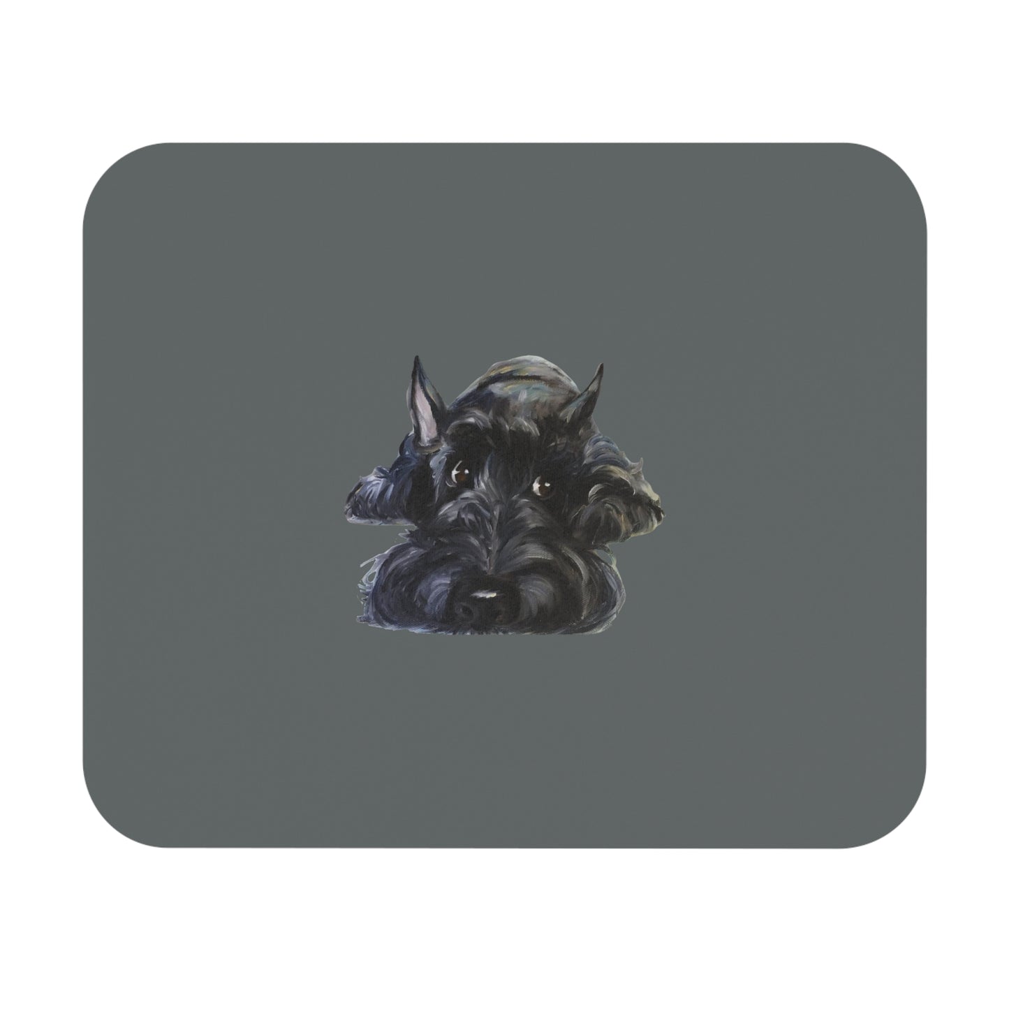 Scottish Terrier Mouse Pad | Cute Dog Lover Gift | Office Decor | Stationery | Pet Themed Home Office Accessories | Animal Lover Merchandise