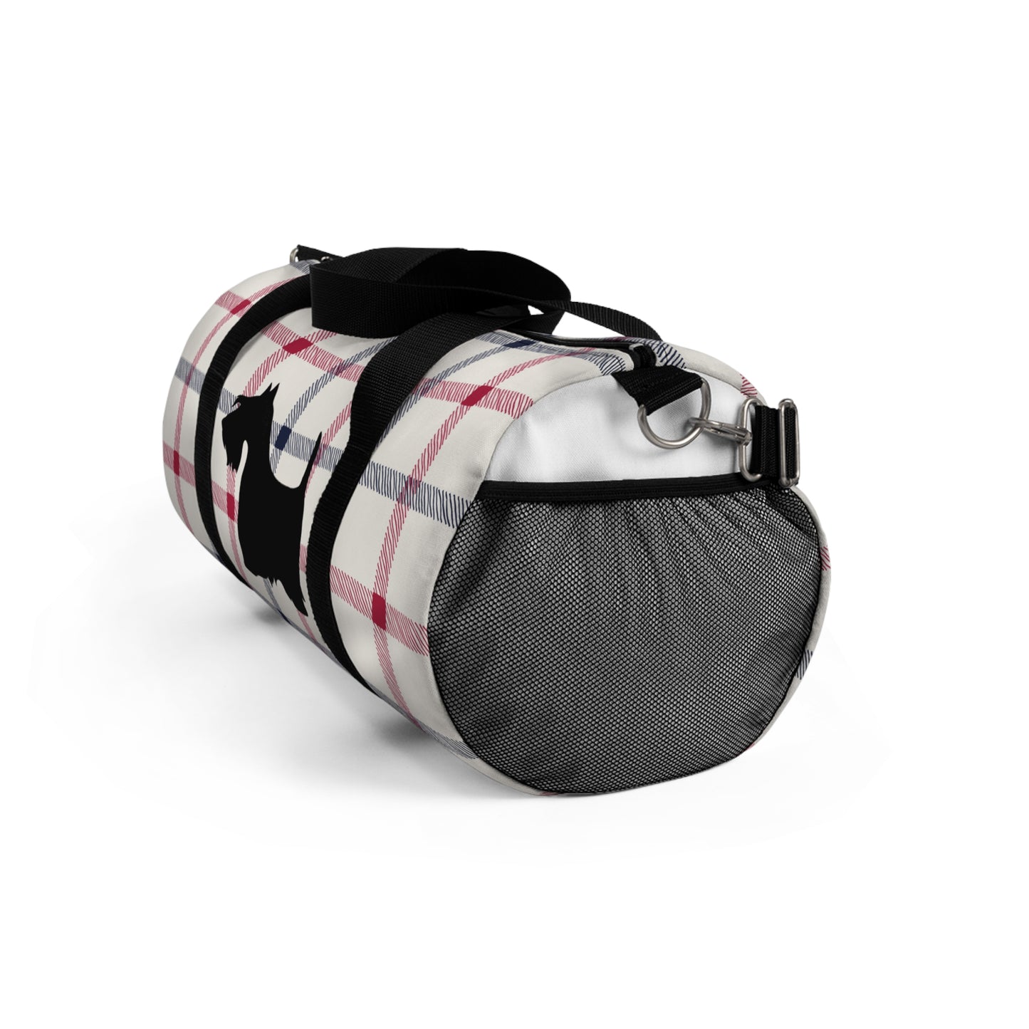 Plaid Scottish Terrier Duffel Bag - Perfect for Travel, Gym, Pet Owners, Gifts, and Weekenders
