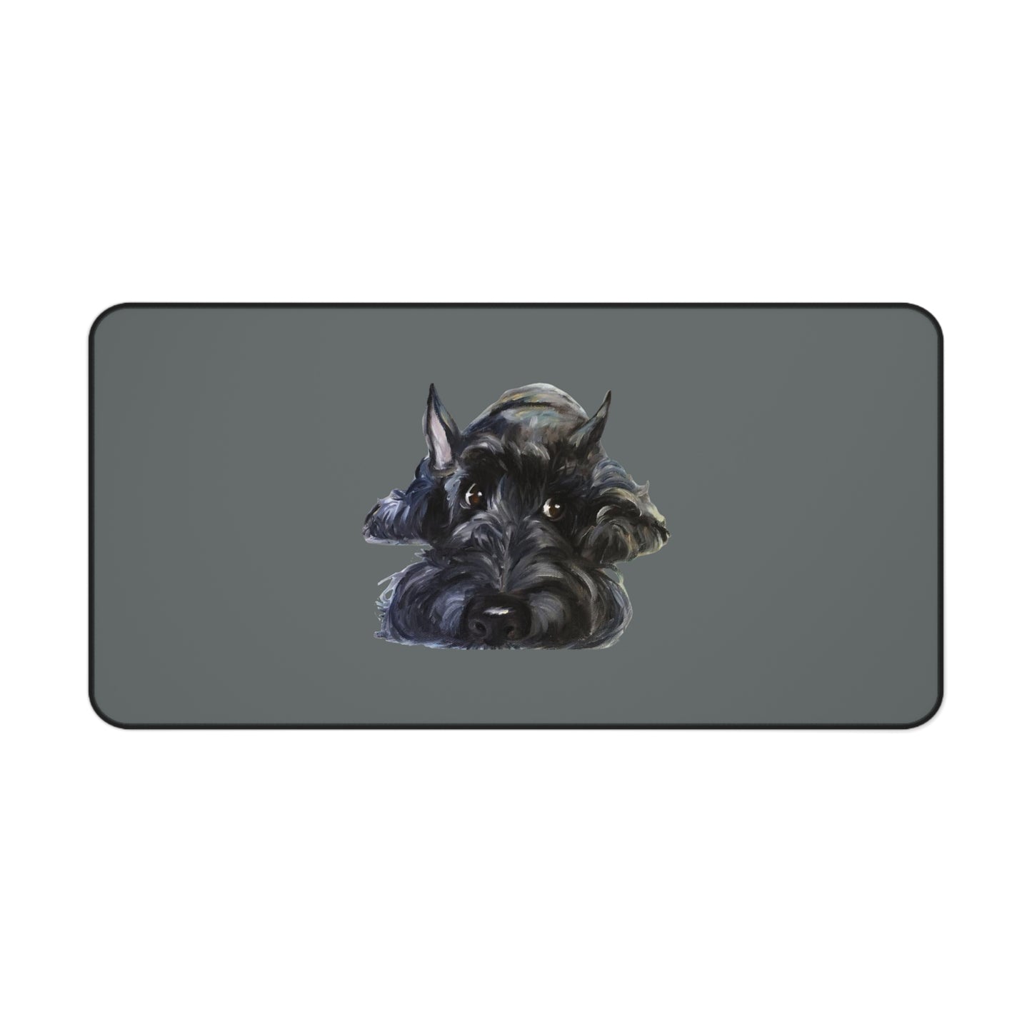 Scottish Terrier Desk Mat - Pet Lover Gift, Home Office Decor, Dog-Themed Desk Accessories, Personalized Gift, Animal Lover's Mat