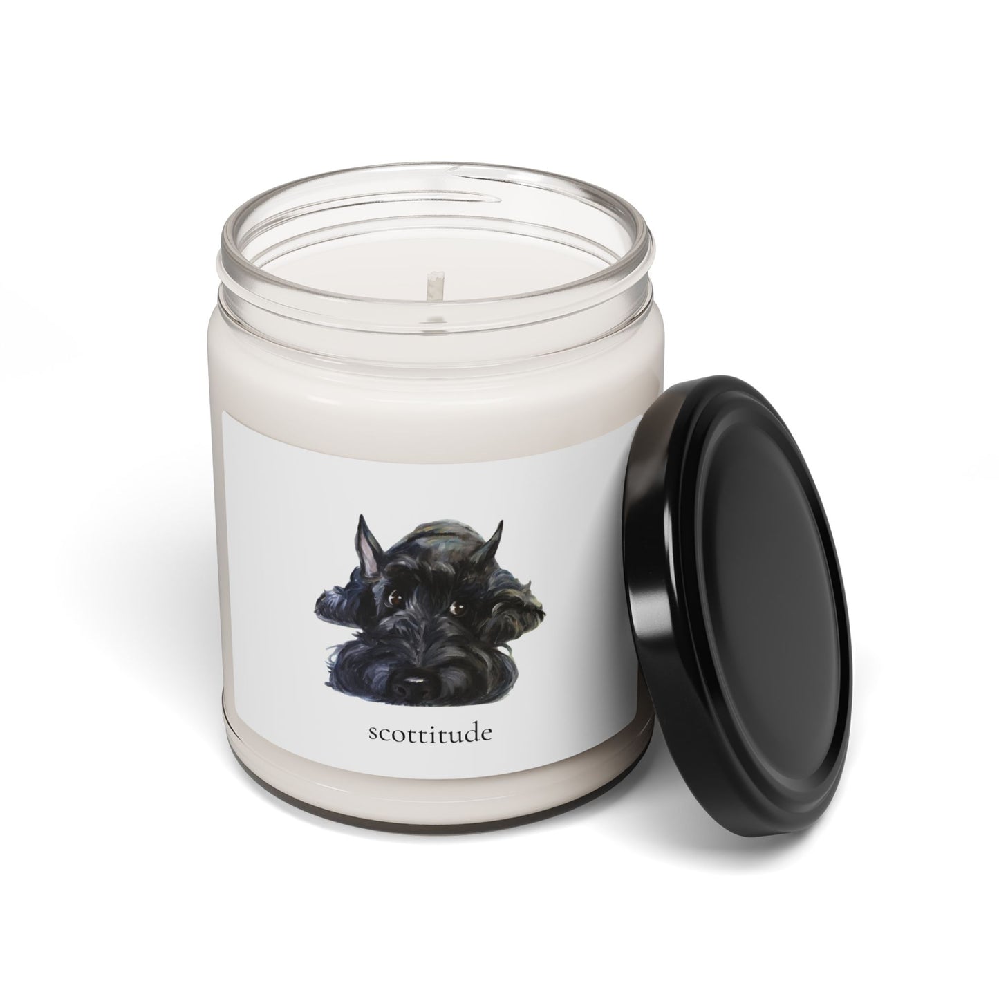 Soy Candle, Scottish Terrier Scottitude, 9oz