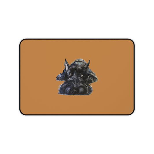 Scottish Terrier Desk Mat - Pet Lover Gift, Home Office Decor, Dog-Themed Desk Accessories, Personalized Gift, Animal Lover's Mat