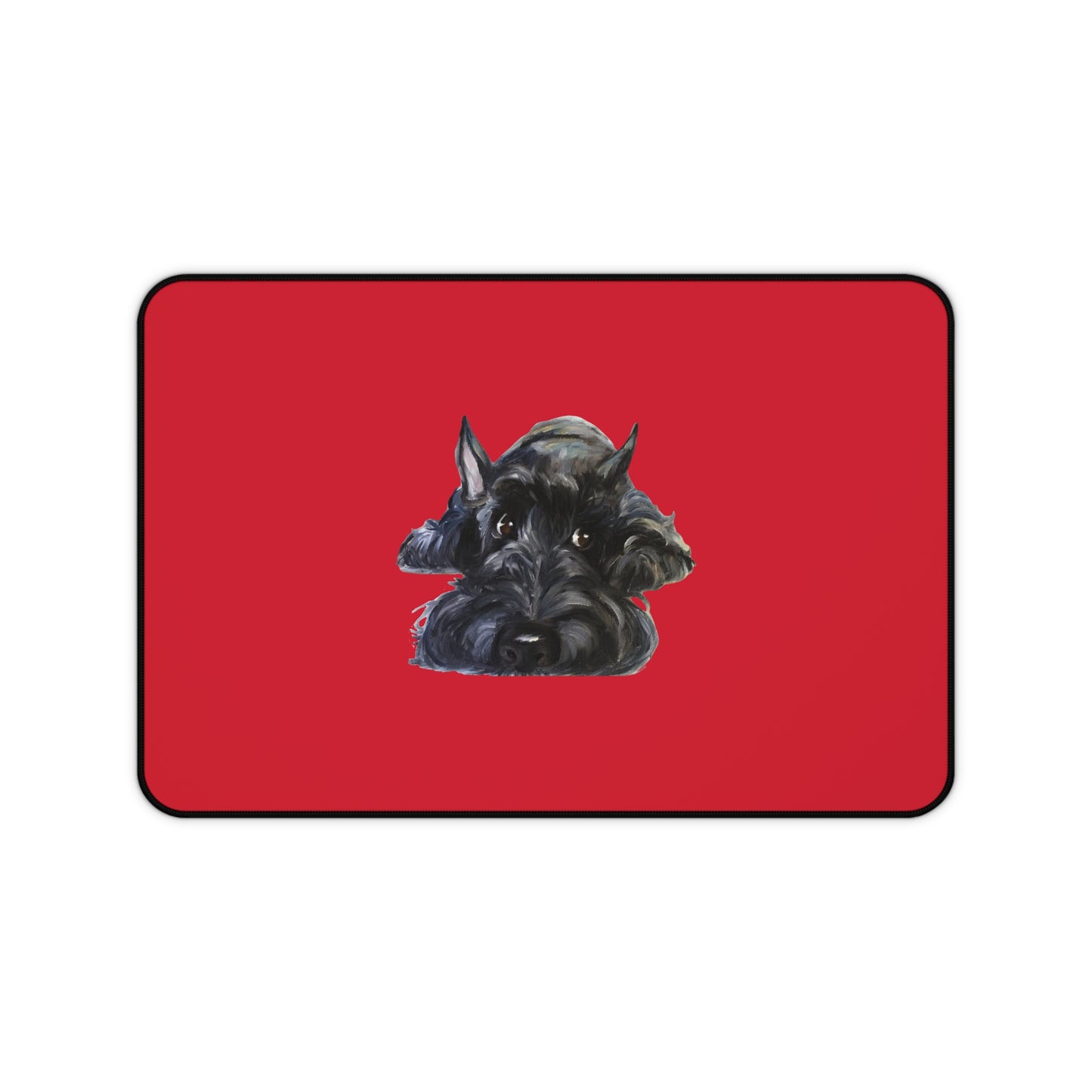 Scottish Terrier Desk Mat - Pet Lover Gift, Home Office Decor, Dog-Themed Desk Accessories, Personalized Gift, Animal Lover's Mat