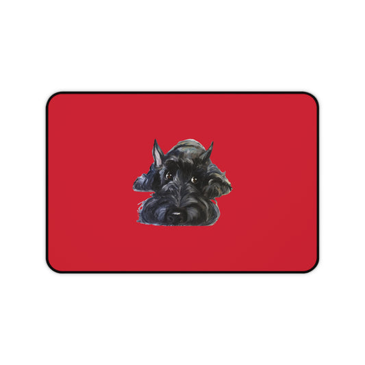 Scottish Terrier Desk Mat - Pet Lover Gift, Home Office Decor, Dog-Themed Desk Accessories, Personalized Gift, Animal Lover's Mat