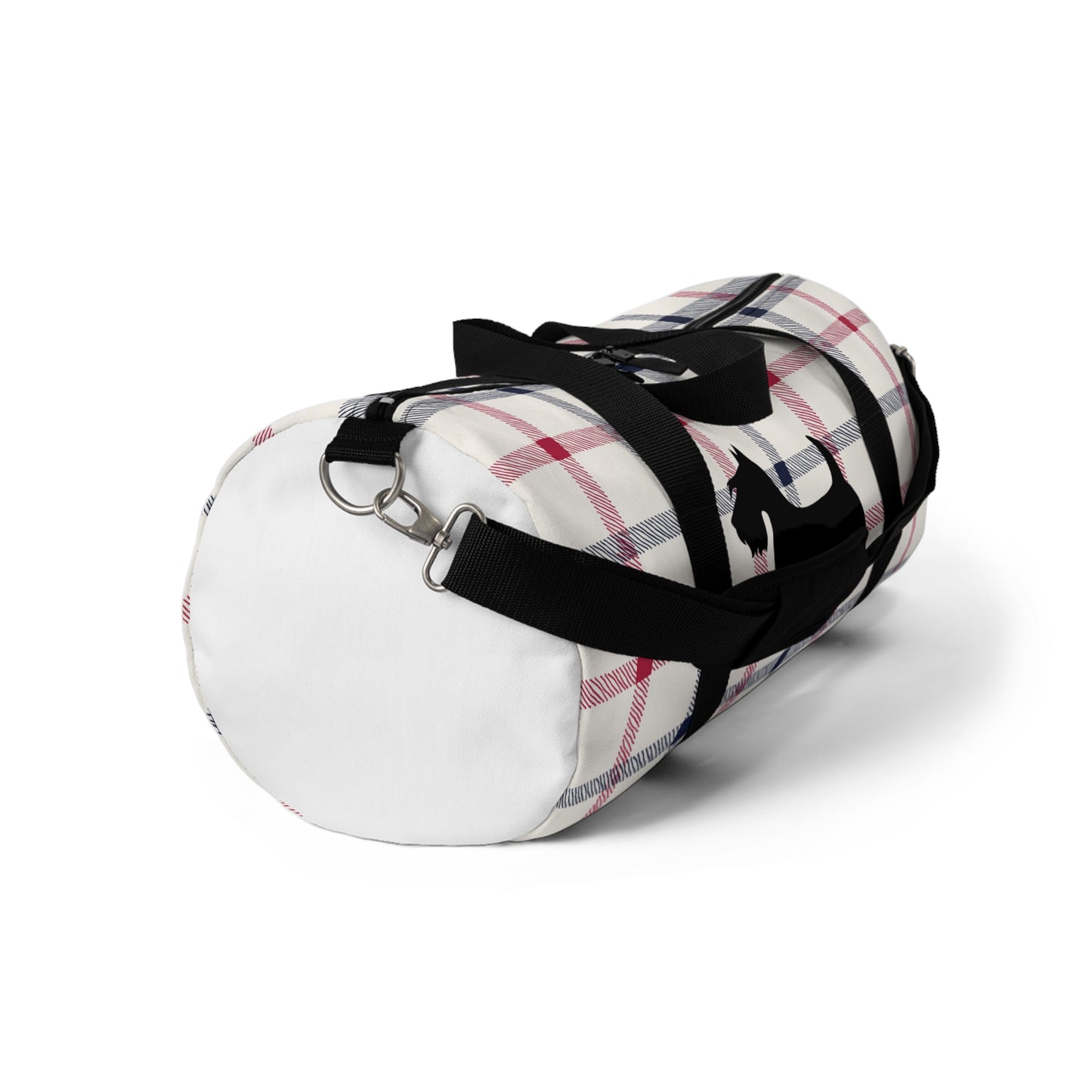 Plaid Scottish Terrier Duffel Bag - Perfect for Travel, Gym, Pet Owners, Gifts, and Weekenders