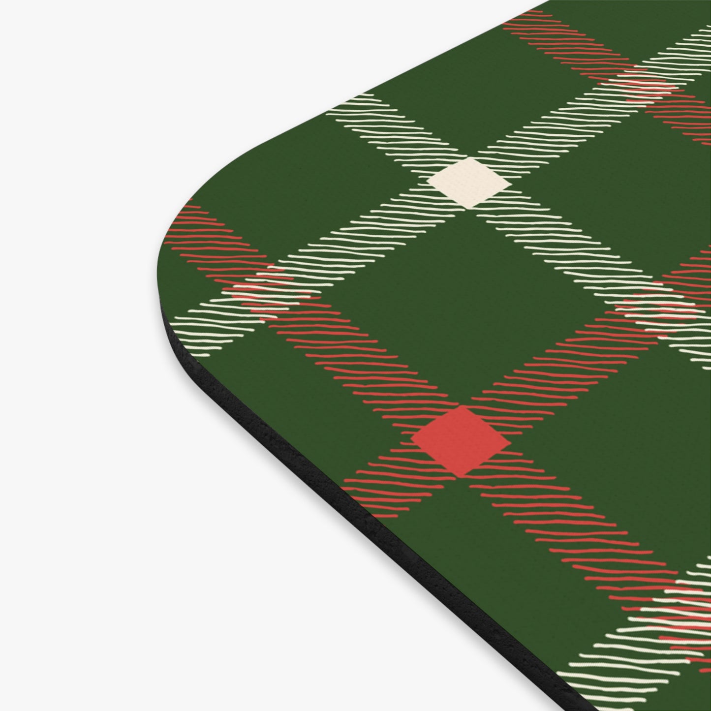 Scottish Terrier Plaid Dog Mouse Pad | Cute Dog Lover Gift | Office Decor | Stationery | Pet Themed Home Office Accessories | Animal Lover Merchandise