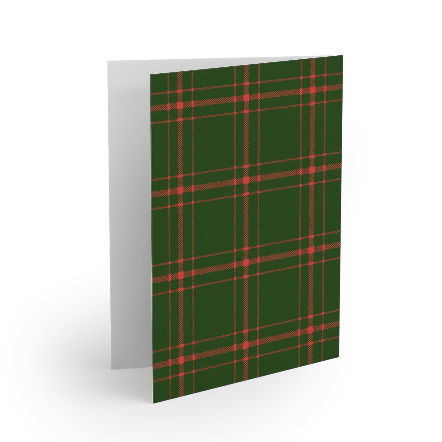Scottish Terrier Tartan Holiday Card Set  - Greeting Cards (8, 16, and 24 pcs)