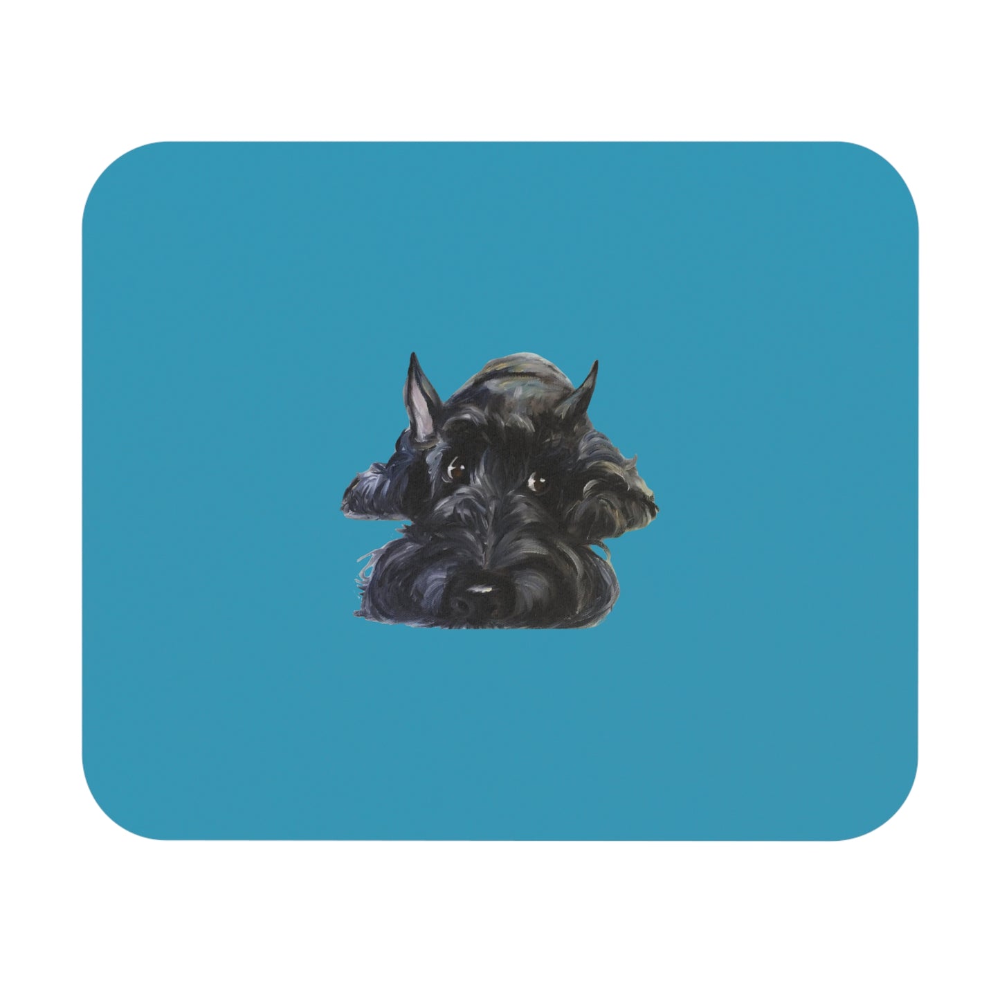 Scottish Terrier Mouse Pad | Cute Dog Lover Gift | Office Decor | Stationery | Pet Themed Home Office Accessories | Animal Lover Merchandise