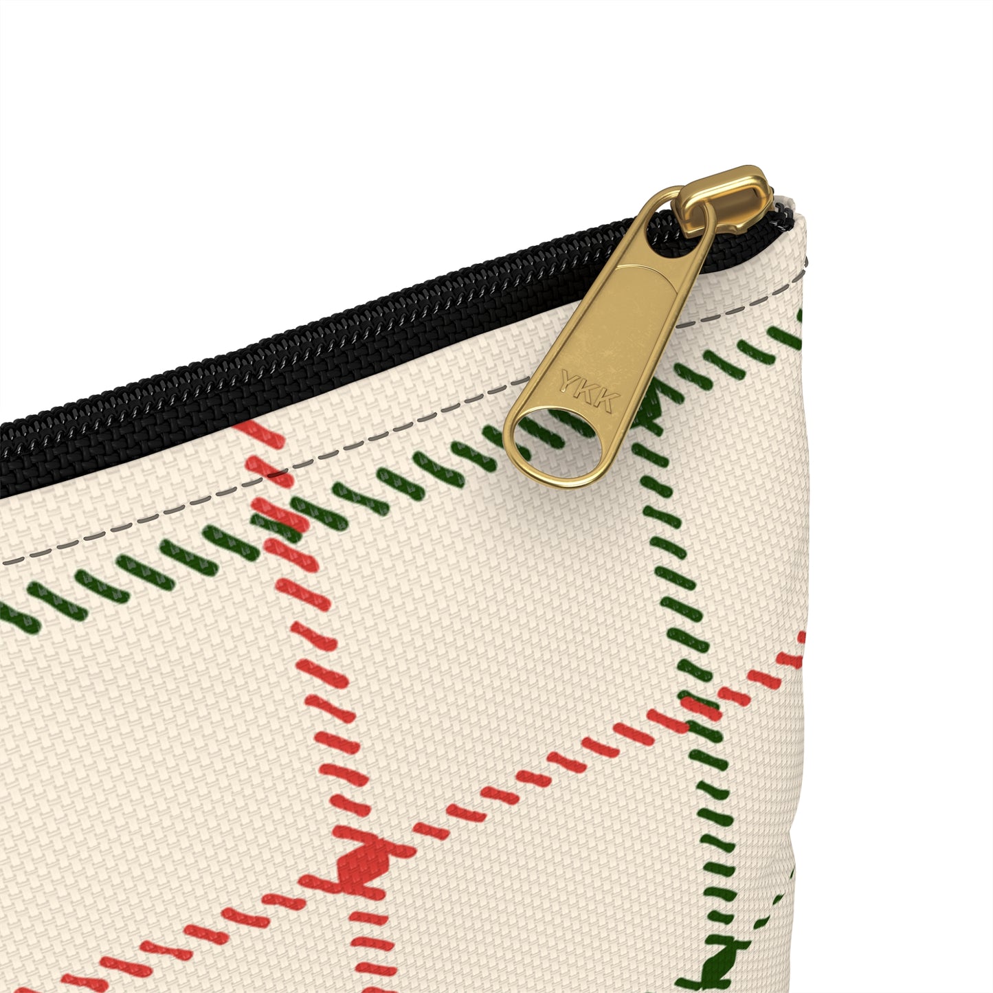 Scottish Terrier Accessory Pouch, Pet Lover Gift, Dog Travel Bag, Stylish Makeup Case, Plaid Organizer