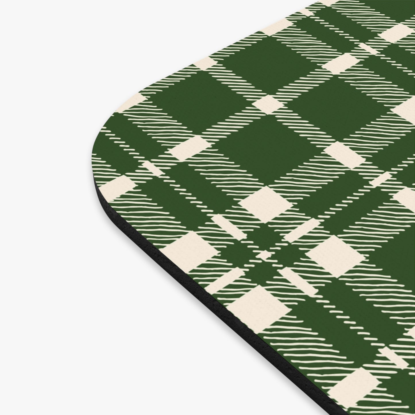 Scottish Terrier Plaid Dog Mouse Pad | Cute Dog Lover Gift | Office Decor | Stationery | Pet Themed Home Office Accessories | Animal Lover Merchandise