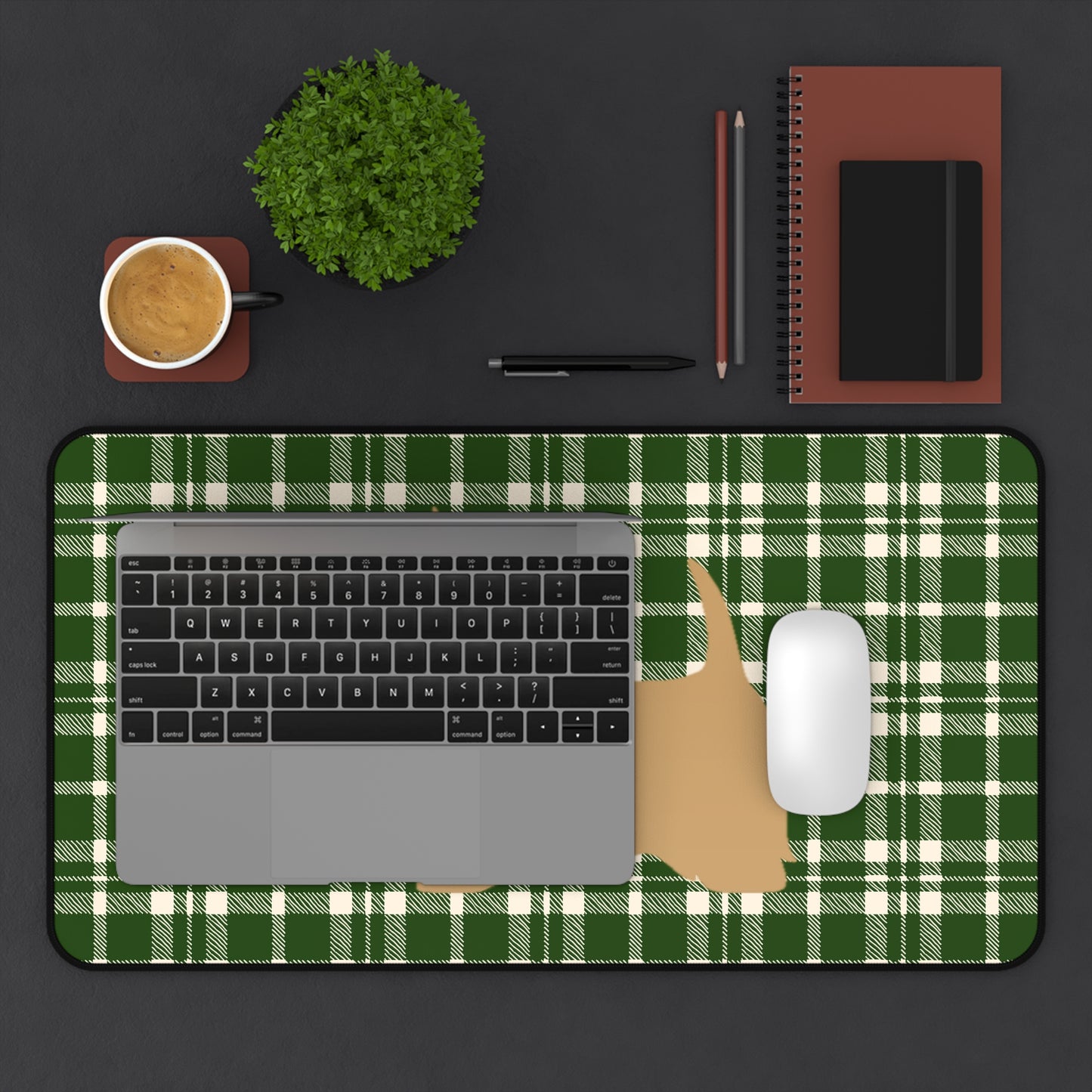 Scottish Terrier Desk Mat - Pet Lover Gift, Home Office Decor, Dog-Themed Desk Accessories, Personalized Gift, Animal Lover's Mat