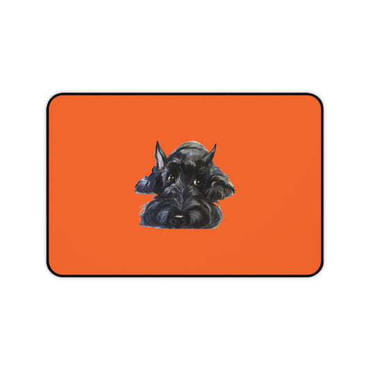 Scottish Terrier Desk Mat - Pet Lover Gift, Home Office Decor, Dog-Themed Desk Accessories, Personalized Gift, Animal Lover's Mat