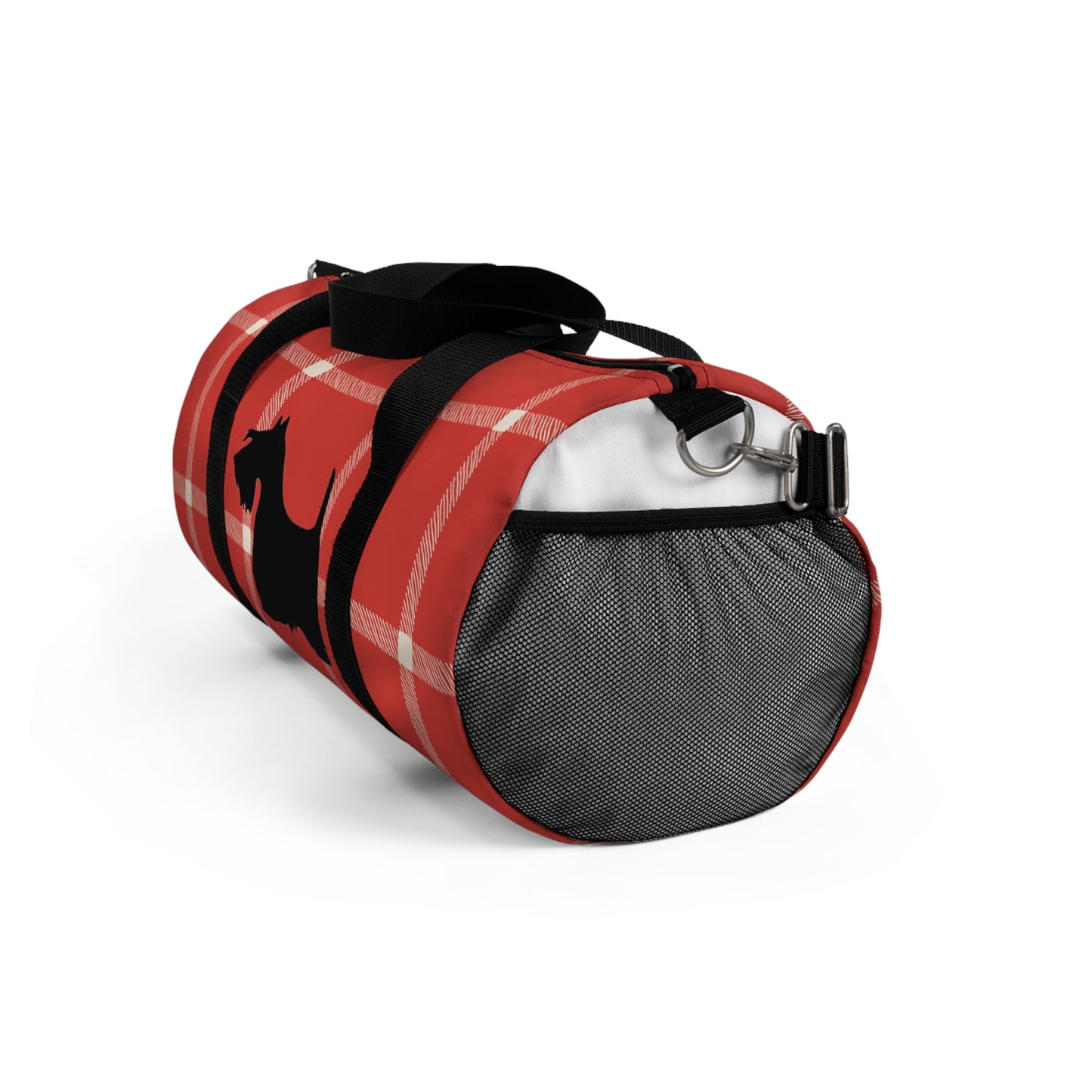 Plaid Scottish Terrier Duffel Bag - Perfect for Travel, Gym, Pet Owners, Gifts, and Weekenders