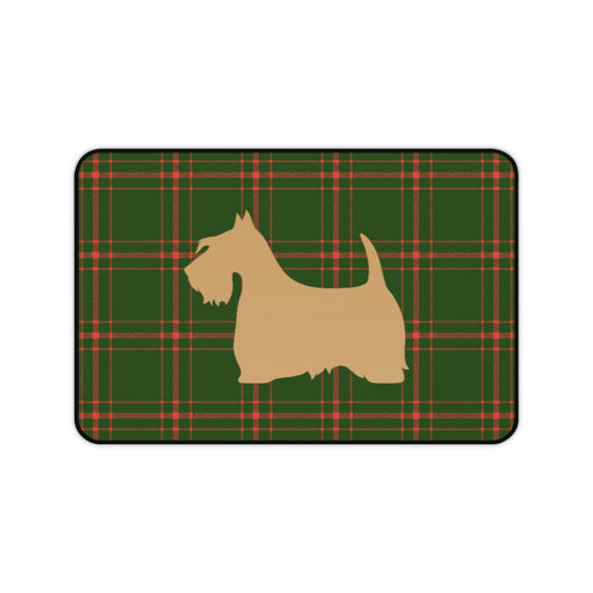 Scottish Terrier Desk Mat - Pet Lover Gift, Home Office Decor, Dog-Themed Desk Accessories, Personalized Gift, Animal Lover's Mat