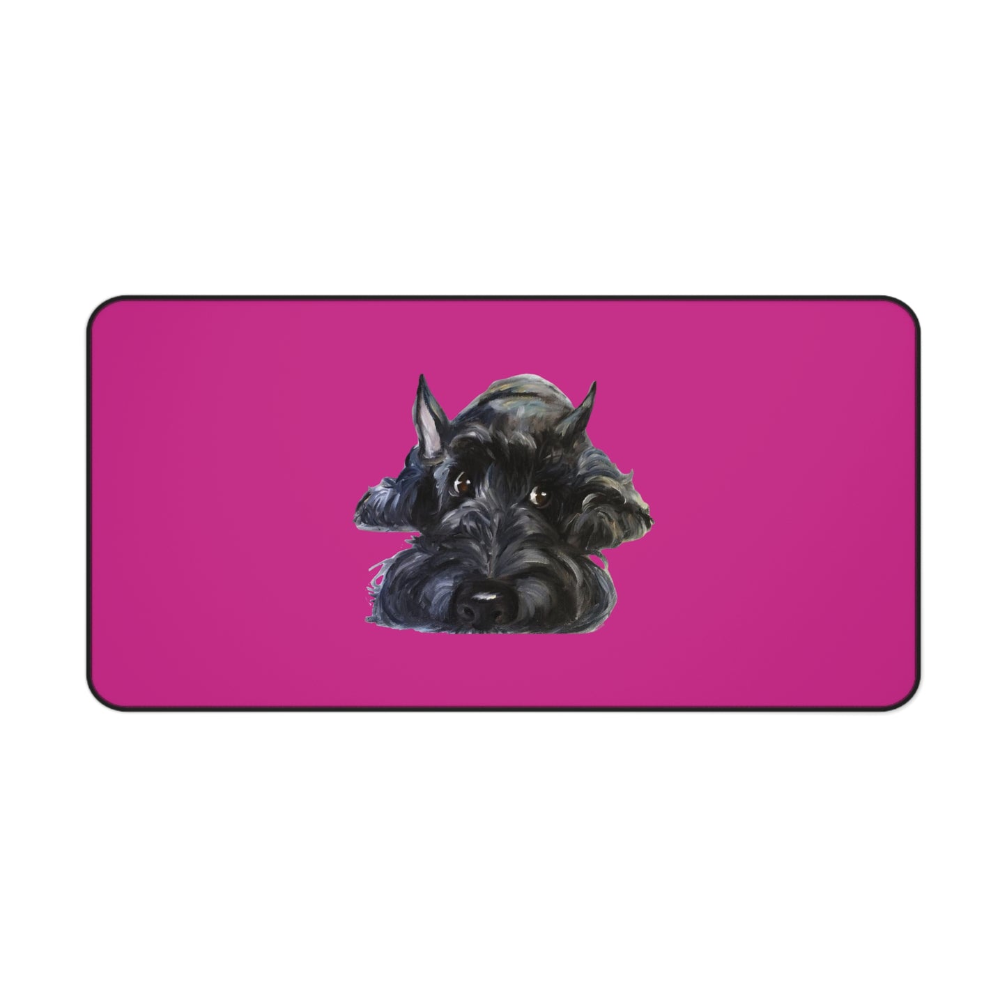 Scottish Terrier Desk Mat - Pet Lover Gift, Home Office Decor, Dog-Themed Desk Accessories, Personalized Gift, Animal Lover's Mat