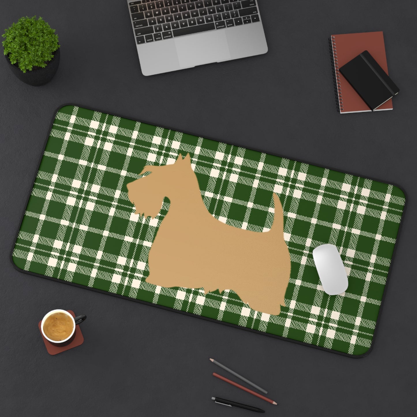 Scottish Terrier Desk Mat - Pet Lover Gift, Home Office Decor, Dog-Themed Desk Accessories, Personalized Gift, Animal Lover's Mat