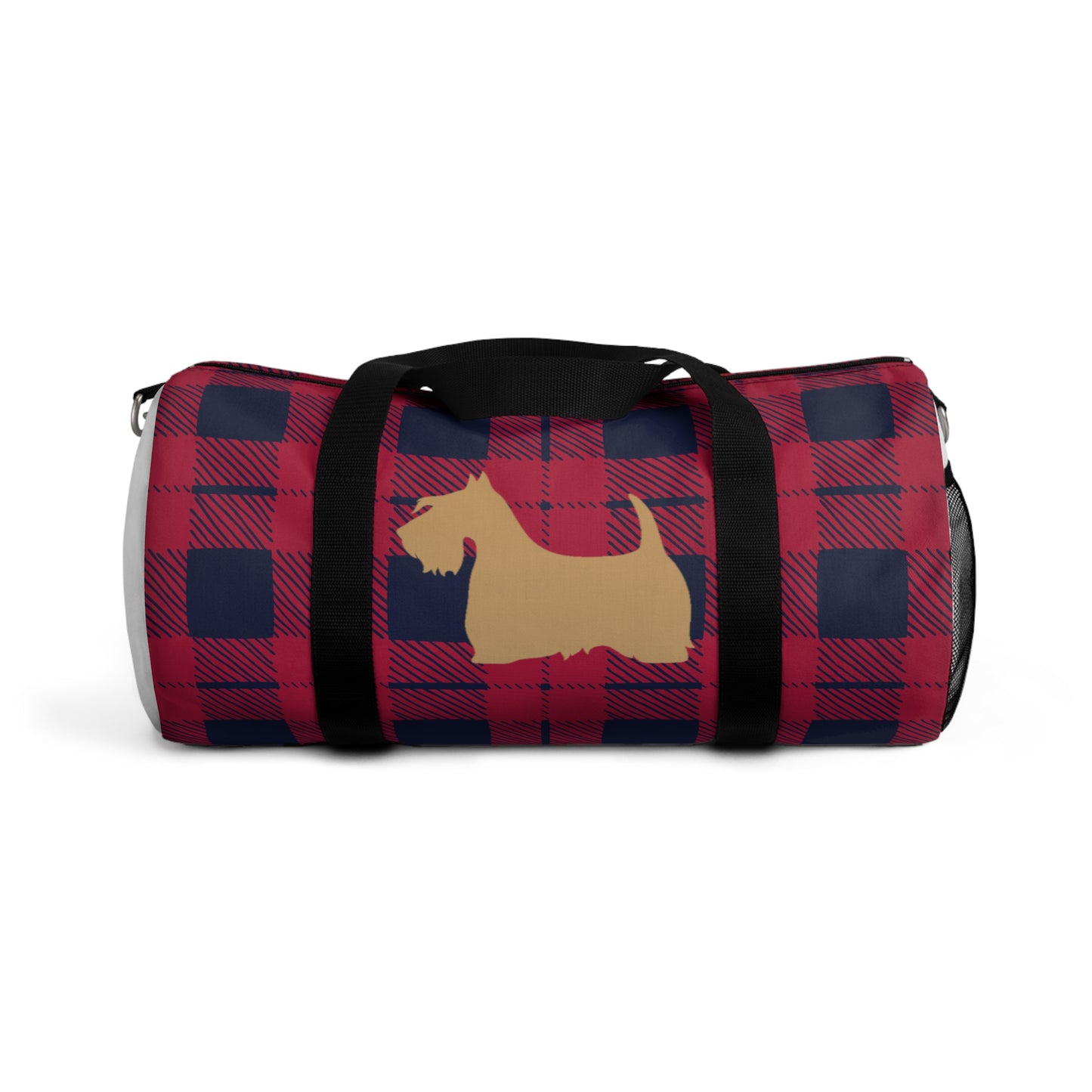 Plaid Scottish Terrier Duffel Bag - Perfect for Travel, Gym, Pet Owners, Gifts, and Weekenders