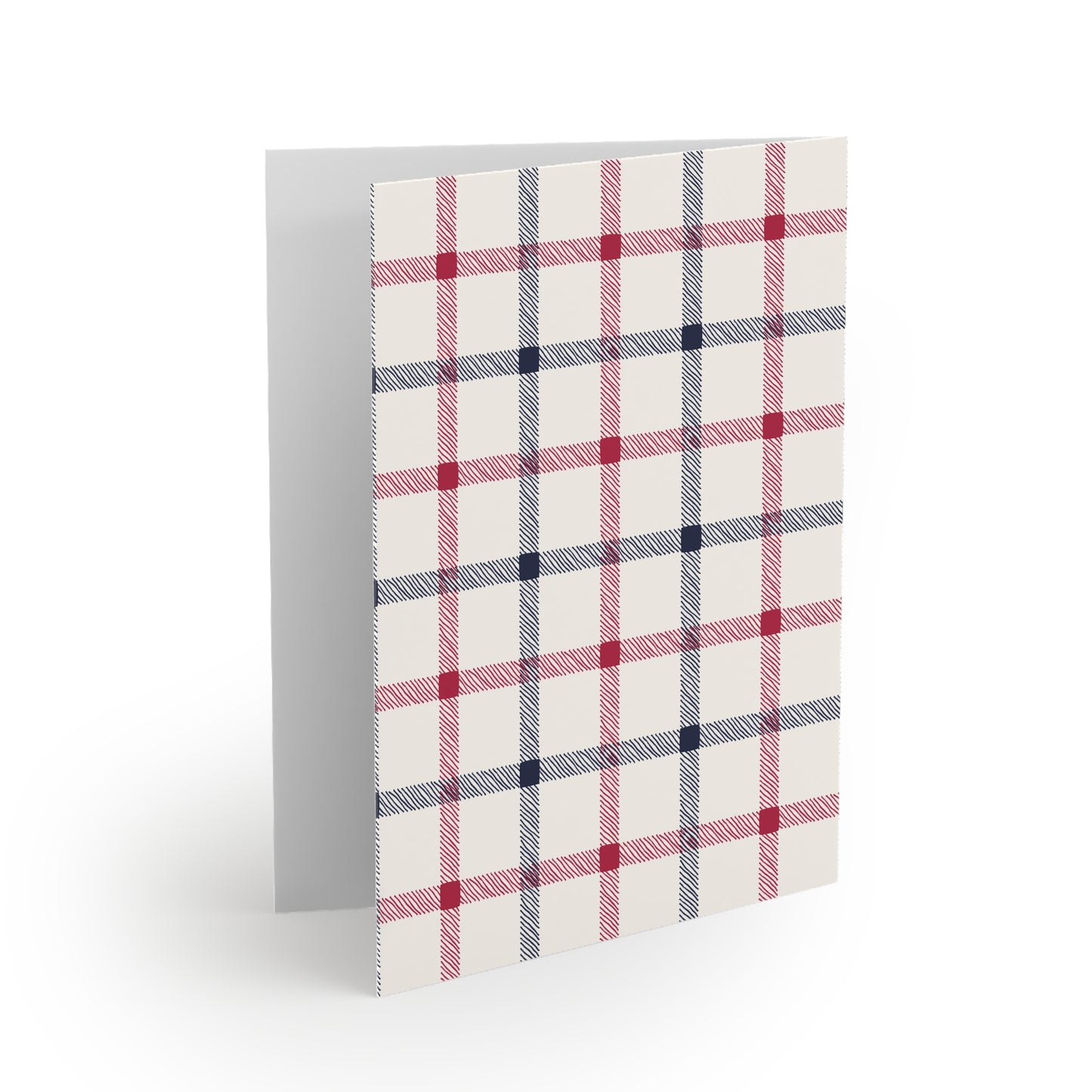 Scottish Terrier Tartan Holiday Card Set  - Greeting Cards (8, 16, and 24 pcs)