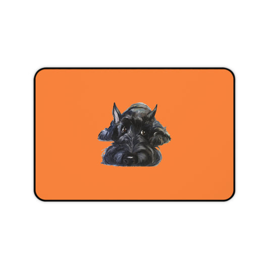 Scottish Terrier Desk Mat - Pet Lover Gift, Home Office Decor, Dog-Themed Desk Accessories, Personalized Gift, Animal Lover's Mat