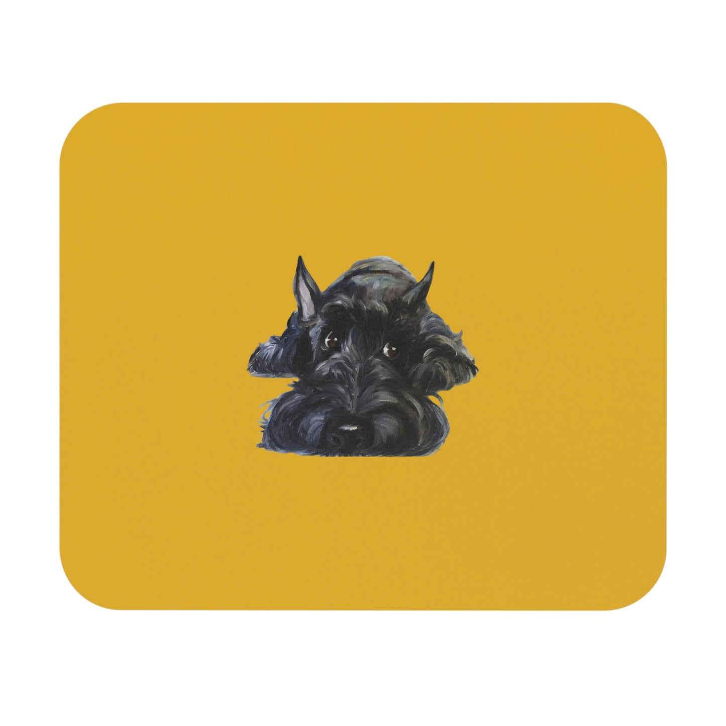 Scottish Terrier Mouse Pad | Cute Dog Lover Gift | Office Decor | Stationery | Pet Themed Home Office Accessories | Animal Lover Merchandise