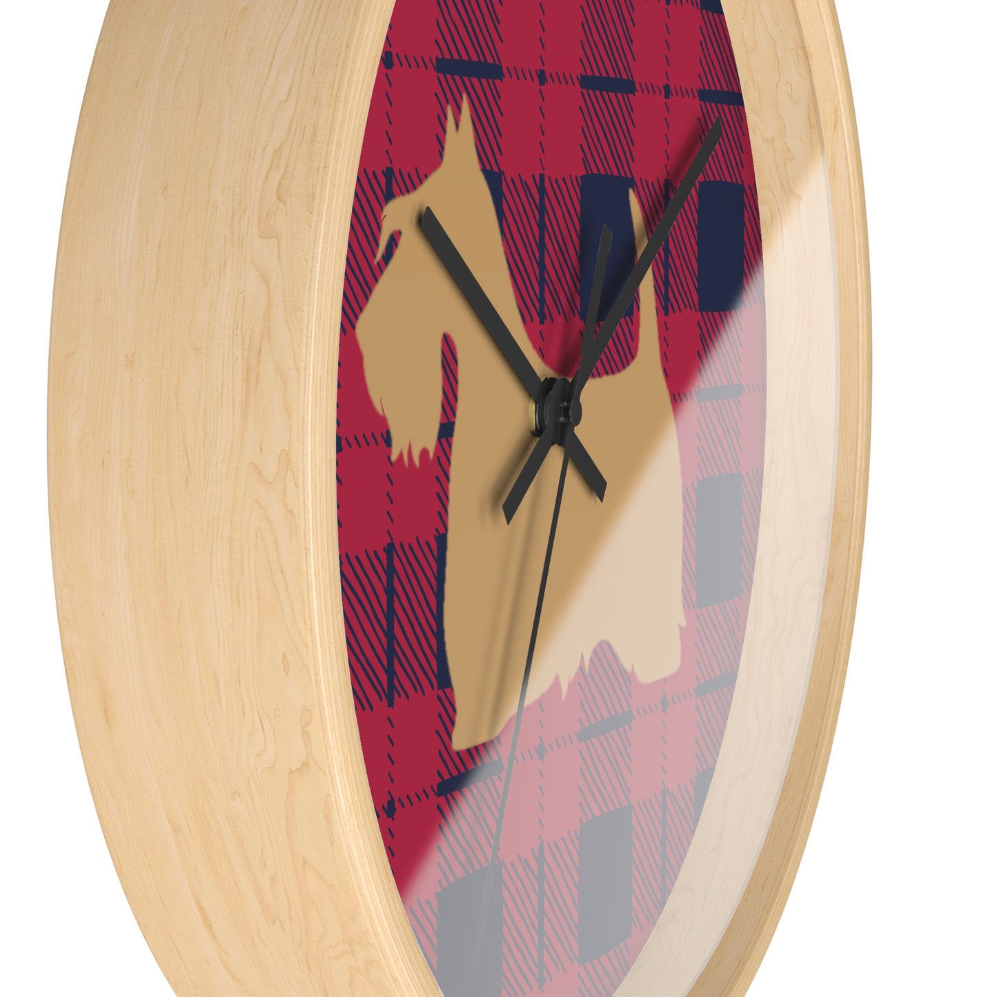 Scottish Terrier Wall Clock, Pet Lover Gift, Home Decor, Office Decor, Scottish Terrier Decor, Unique Wall Timepiece