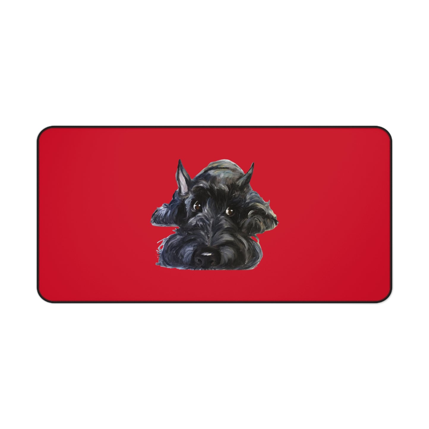 Scottish Terrier Desk Mat - Pet Lover Gift, Home Office Decor, Dog-Themed Desk Accessories, Personalized Gift, Animal Lover's Mat