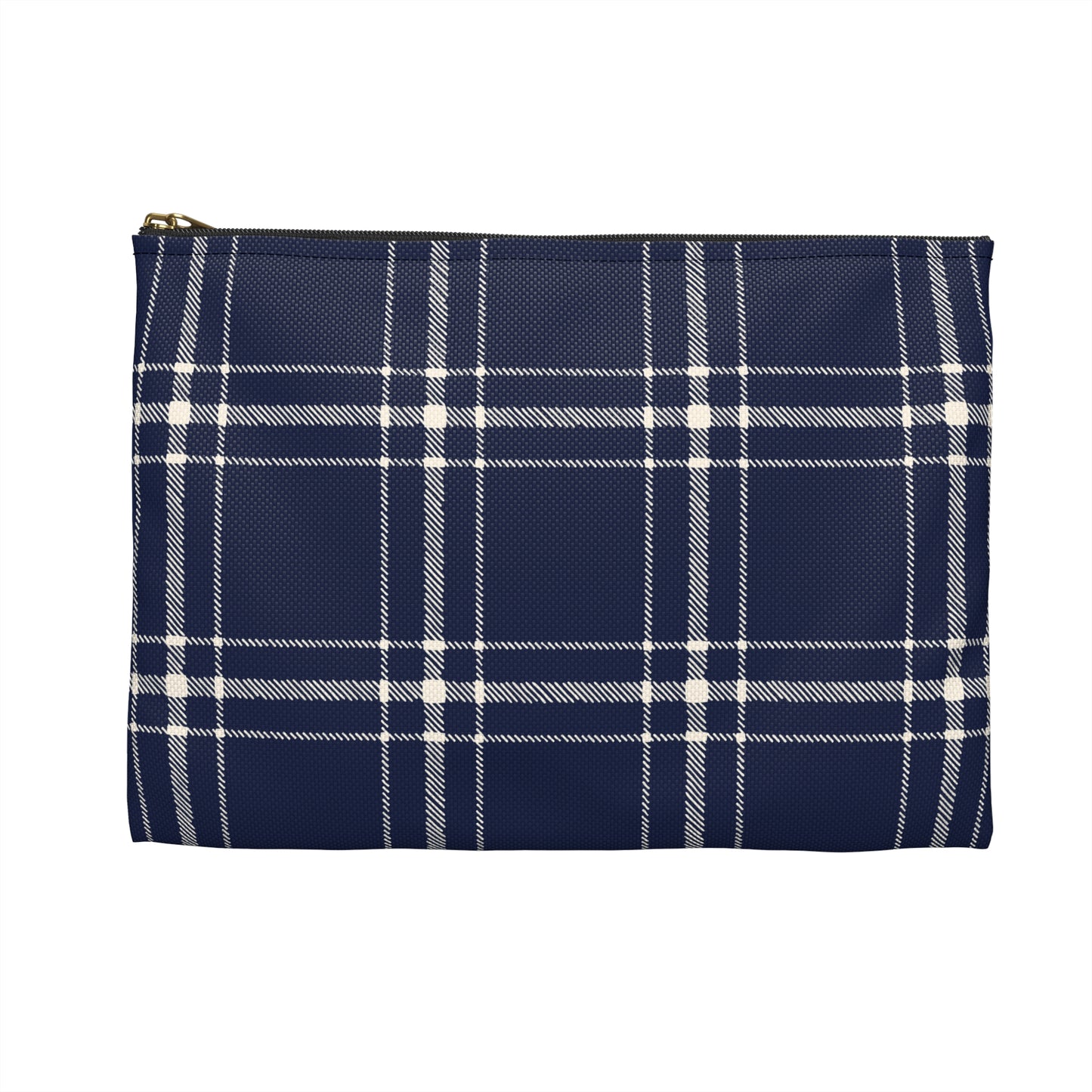 Scottish Terrier Accessory Pouch, Pet Lover Gift, Dog Travel Bag, Stylish Makeup Case, Plaid Organizer