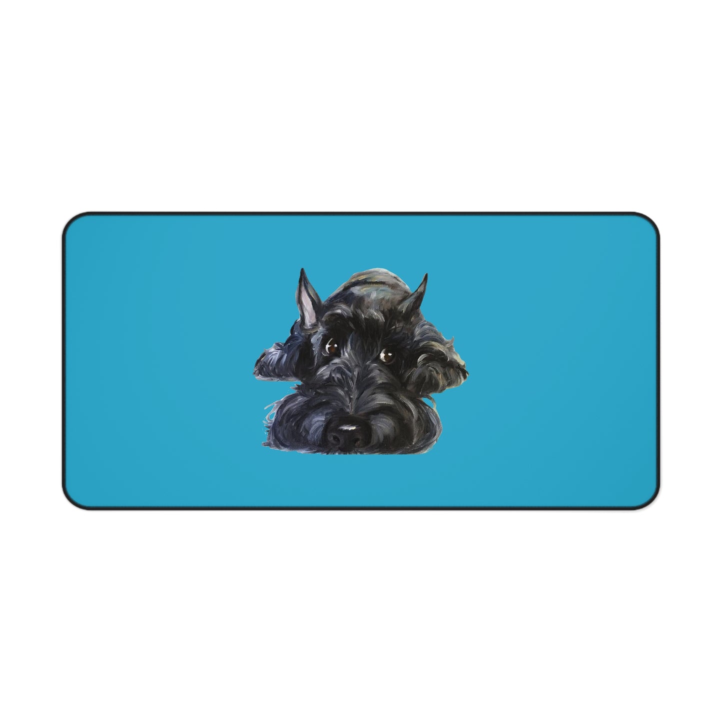 Scottish Terrier Desk Mat - Pet Lover Gift, Home Office Decor, Dog-Themed Desk Accessories, Personalized Gift, Animal Lover's Mat